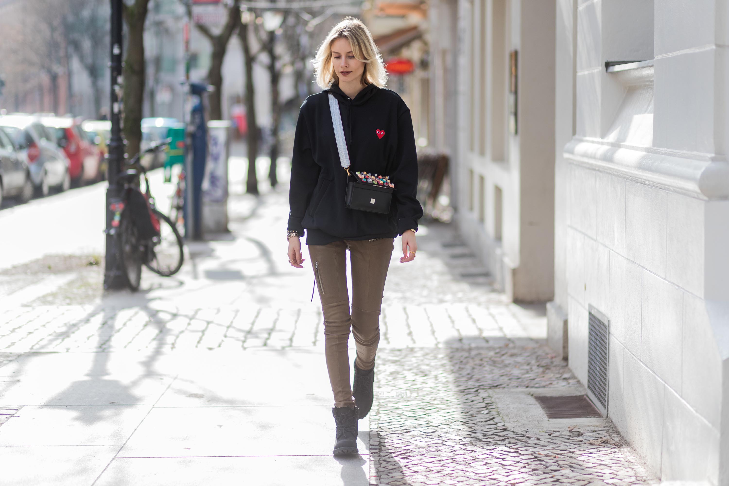 Lisa Hahnbueck street style in Berlin