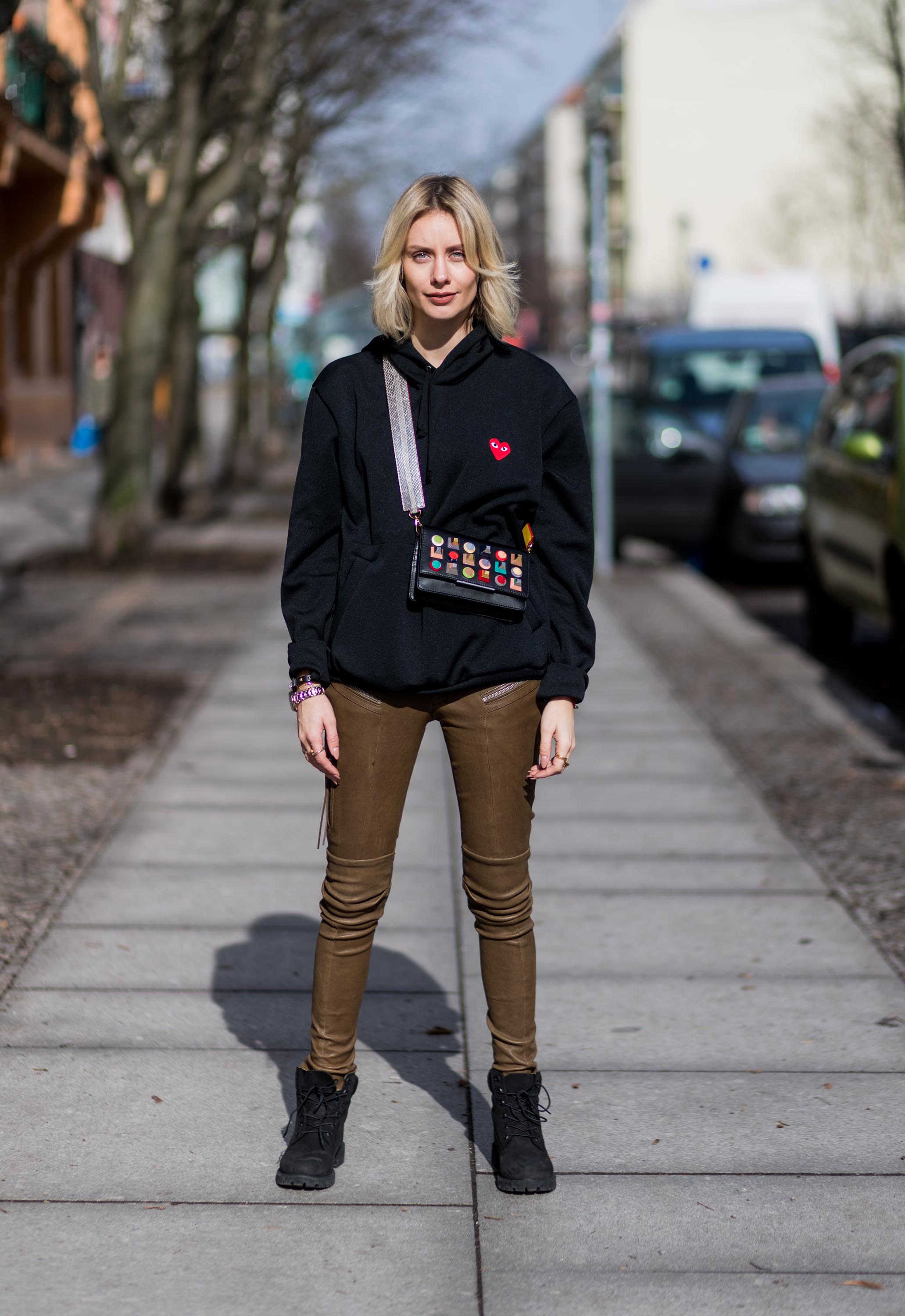 Lisa Hahnbueck street style in Berlin