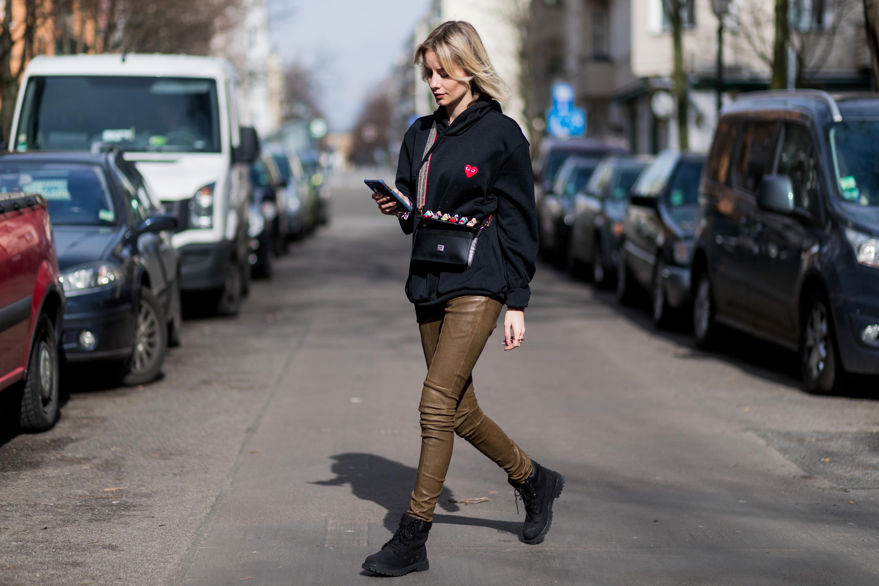 Lisa Hahnbueck street style in Berlin