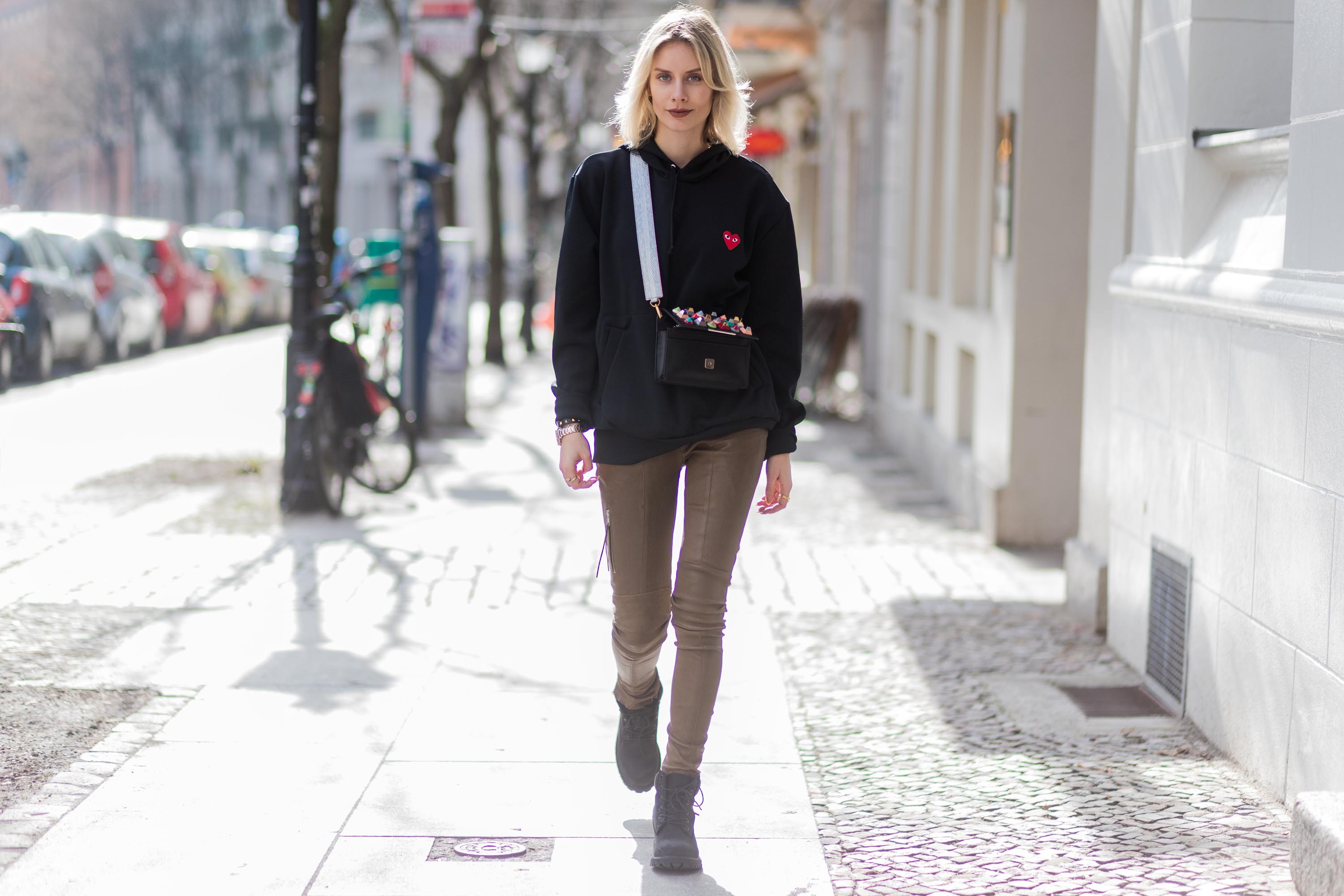 Lisa Hahnbueck street style in Berlin