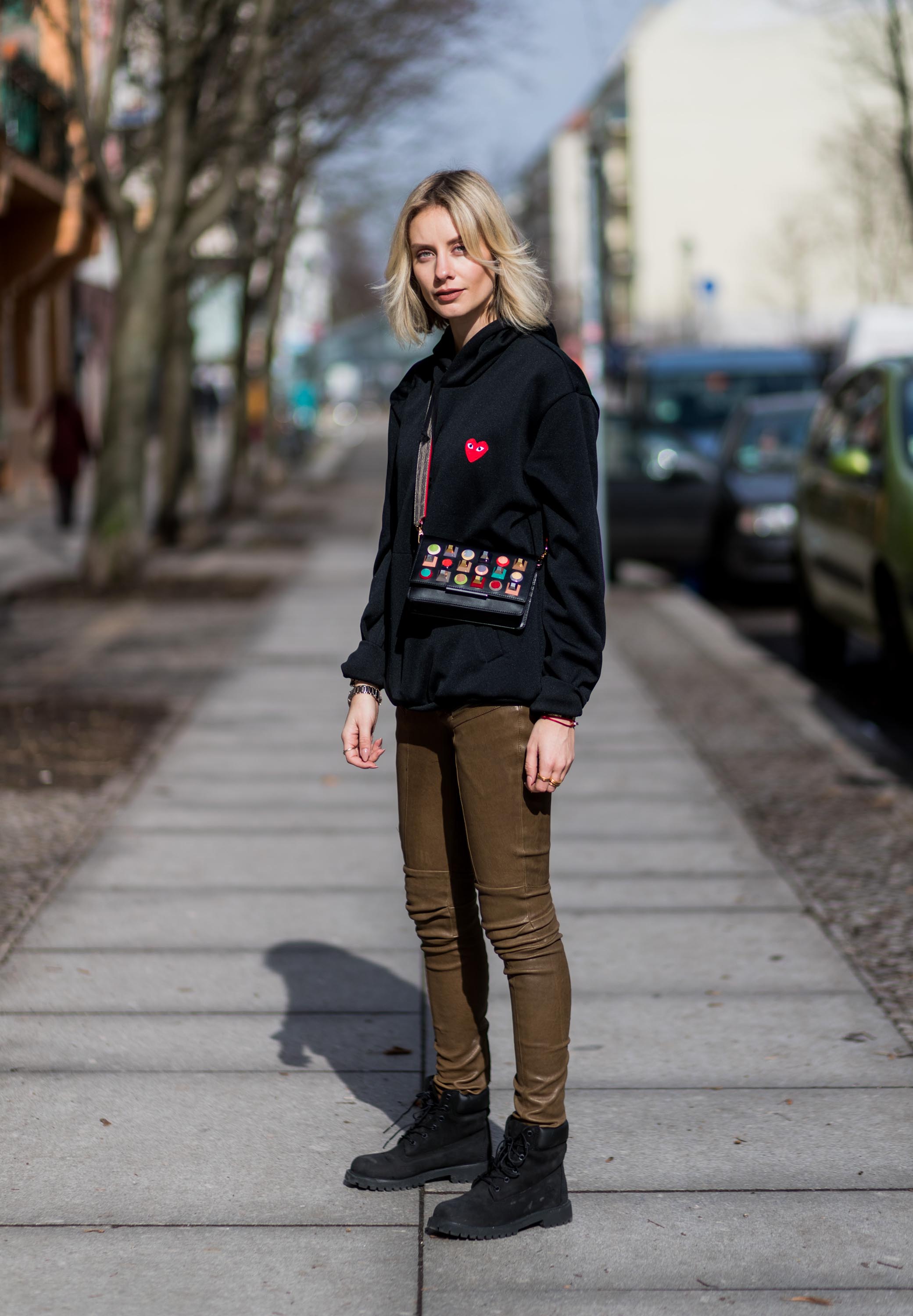 Lisa Hahnbueck street style in Berlin