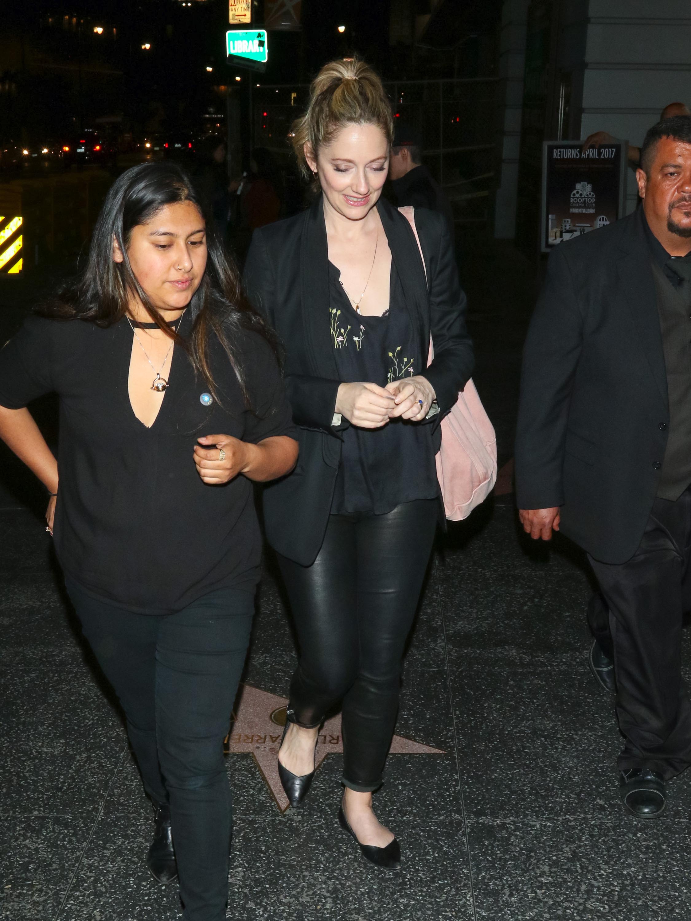 Judy Greer is seen in LA