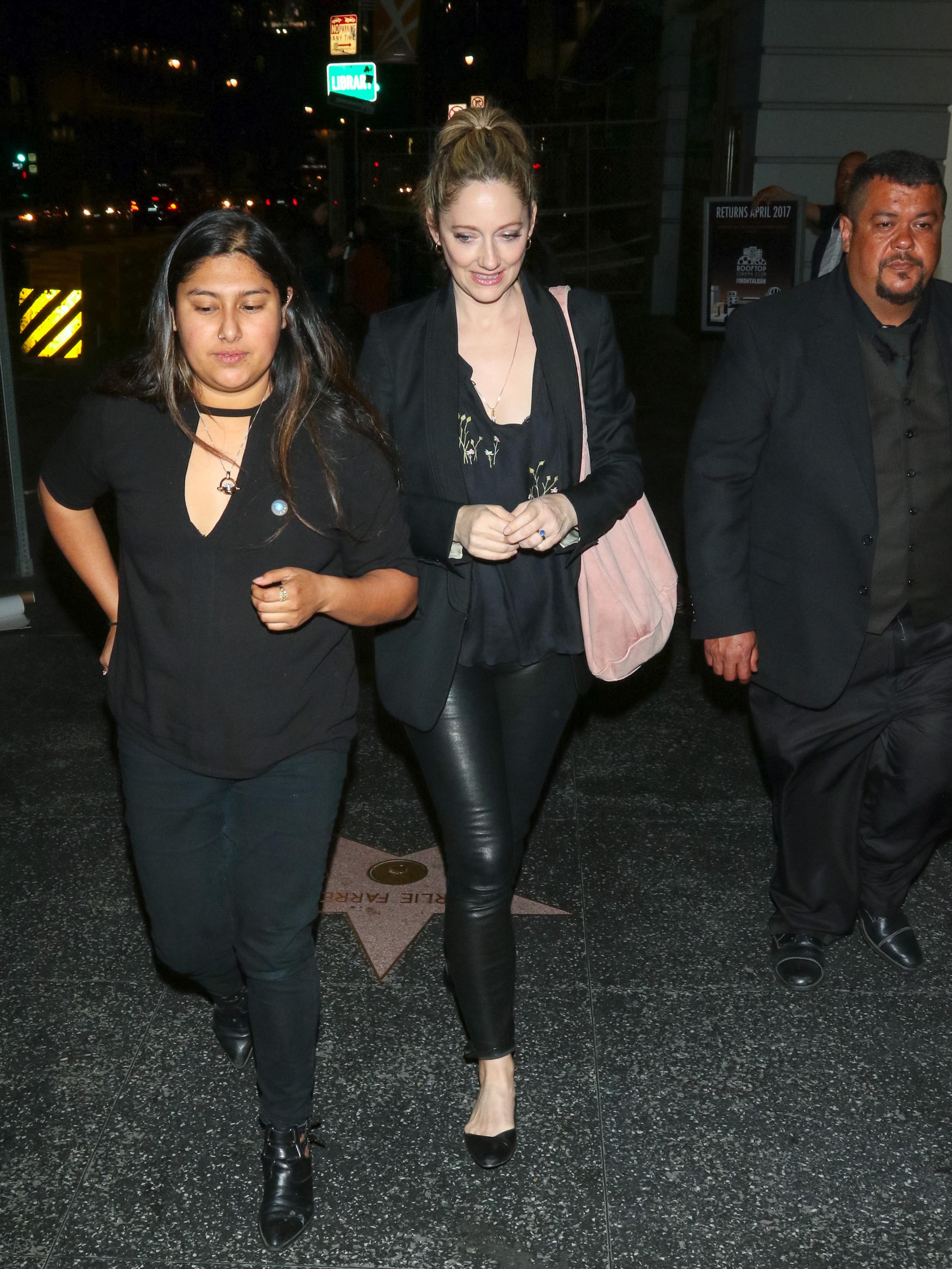 Judy Greer is seen in LA