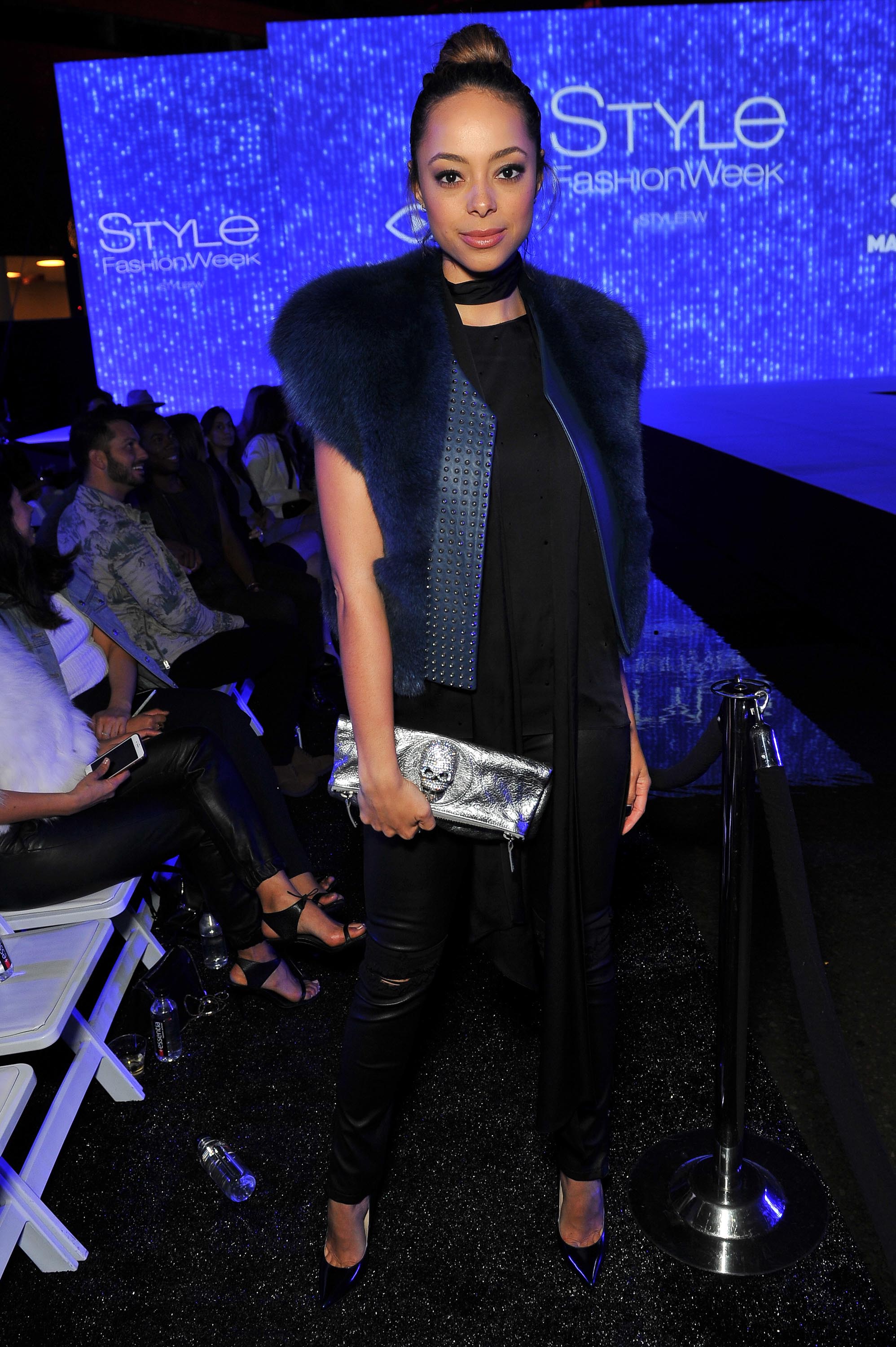 Amber Dawn West attends the debut of Thomas Wylde’s ‘Warrior II’ collection