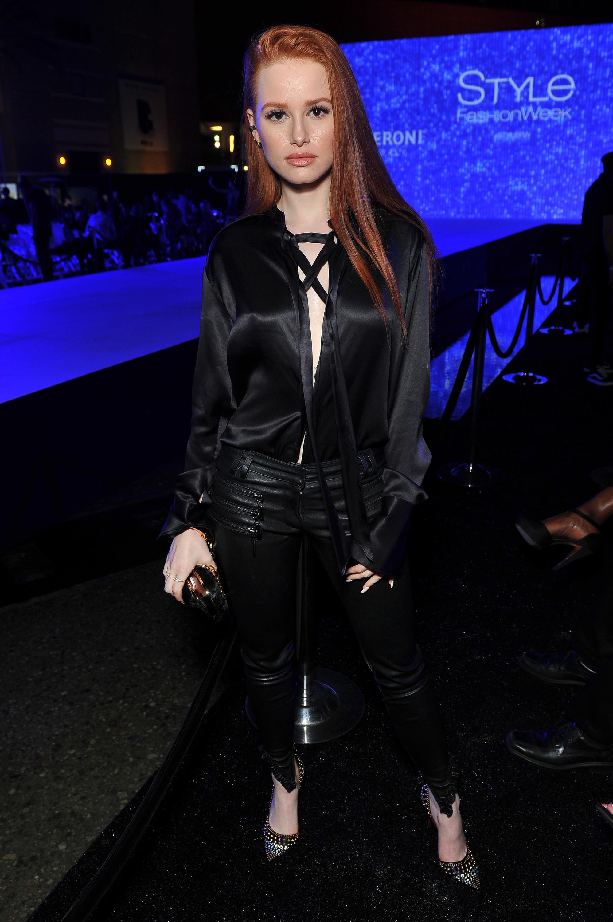 Madelaine Petsch attends the debut of Thomas Wylde’s ‘Warrior II’ collection