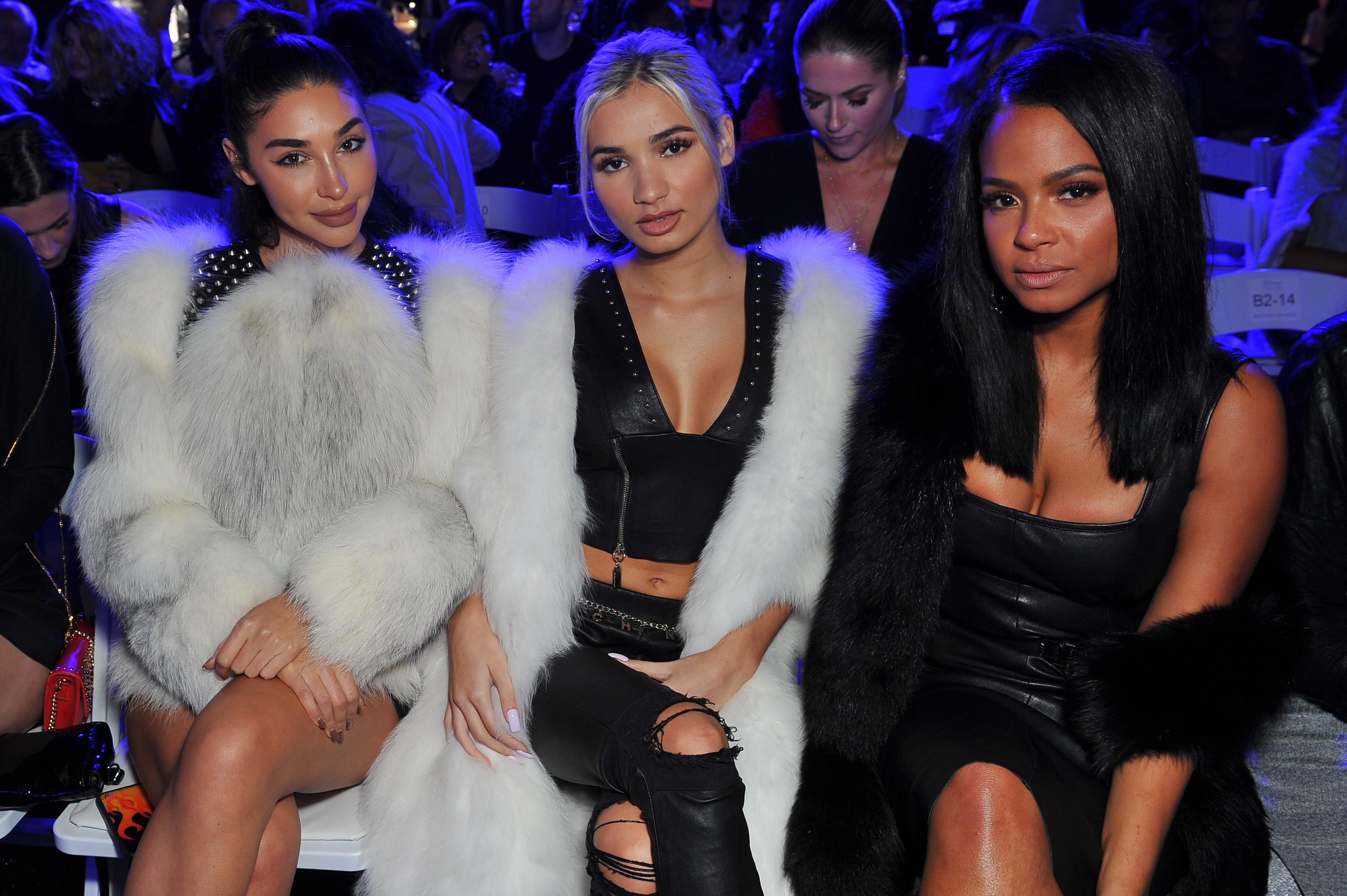 Chantel Jeffries attends the debut of Thomas Wylde’s ‘Warrior II’ collection