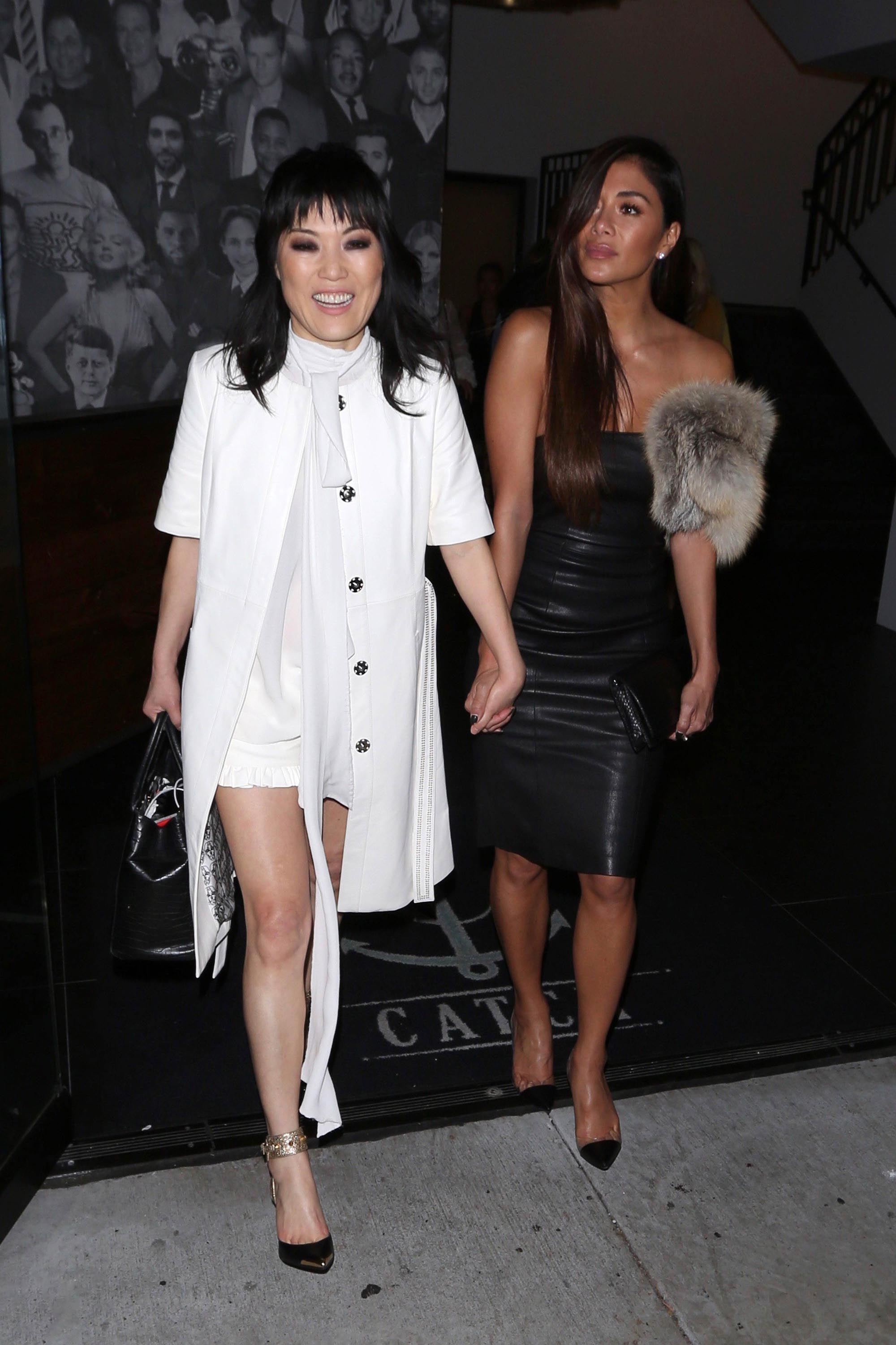 Nicole Scherzinger attends the debut of Thomas Wylde’s ‘Warrior II’ collection