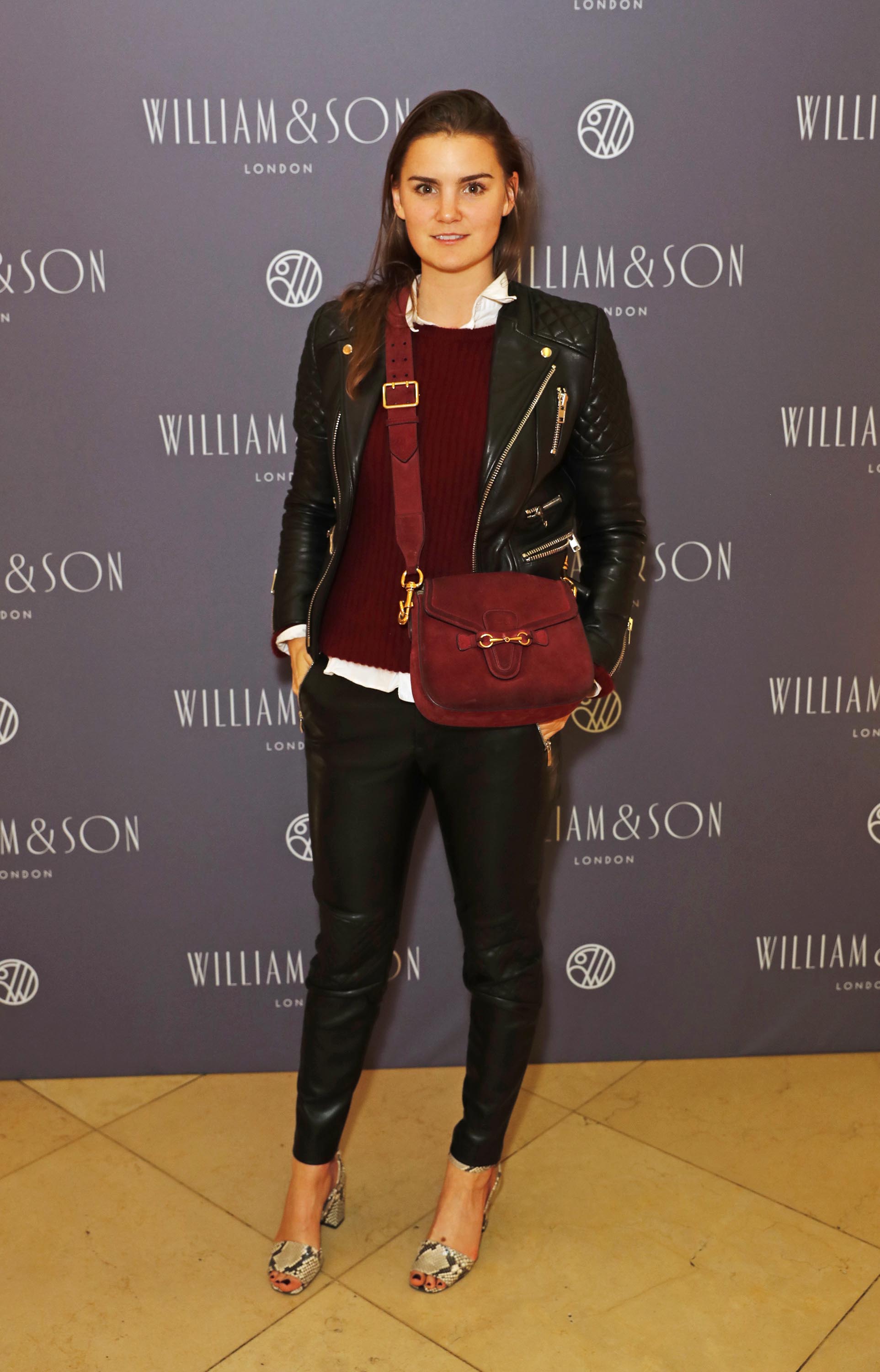 Charlotte Rey attends the William & Son Gala cocktail party