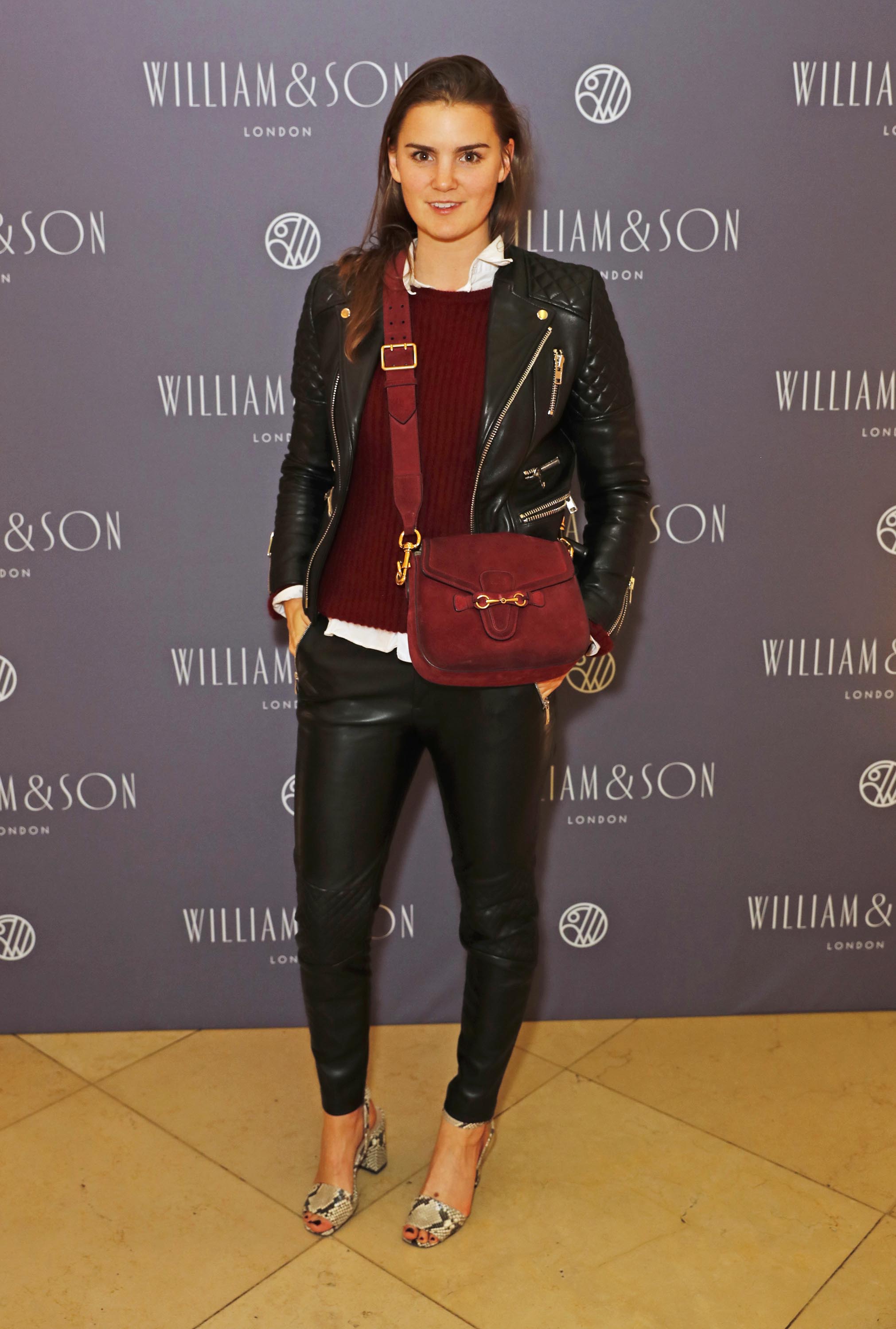 Charlotte Rey attends the William & Son Gala cocktail party