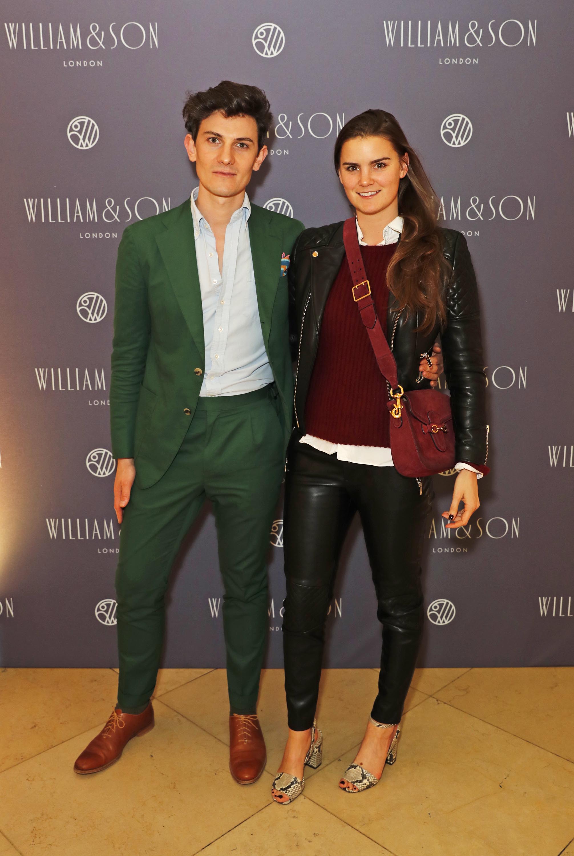 Charlotte Rey attends the William & Son Gala cocktail party