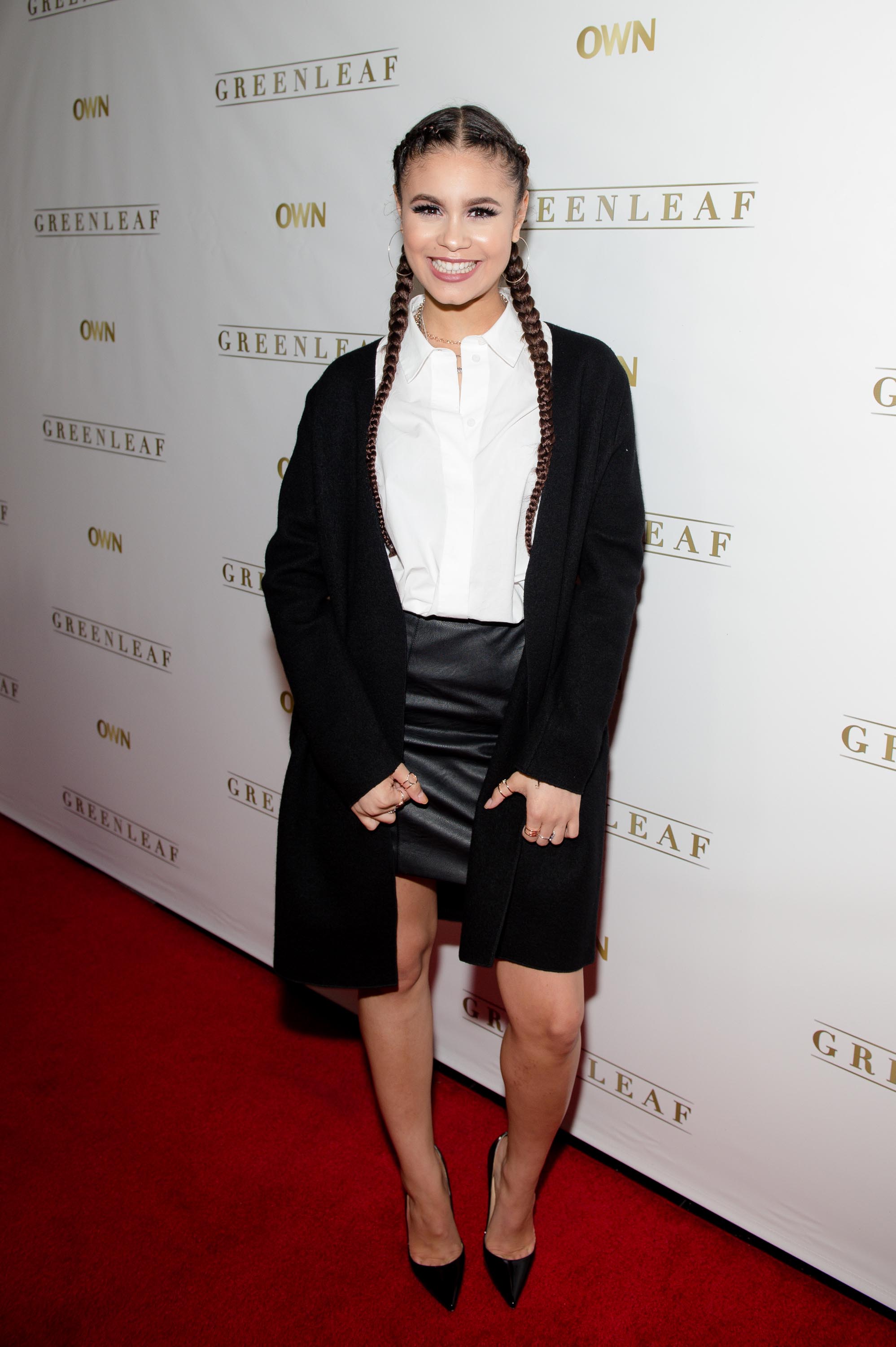 Desiree Ross attends Greenleaf season 2 premiere Atlanta screening