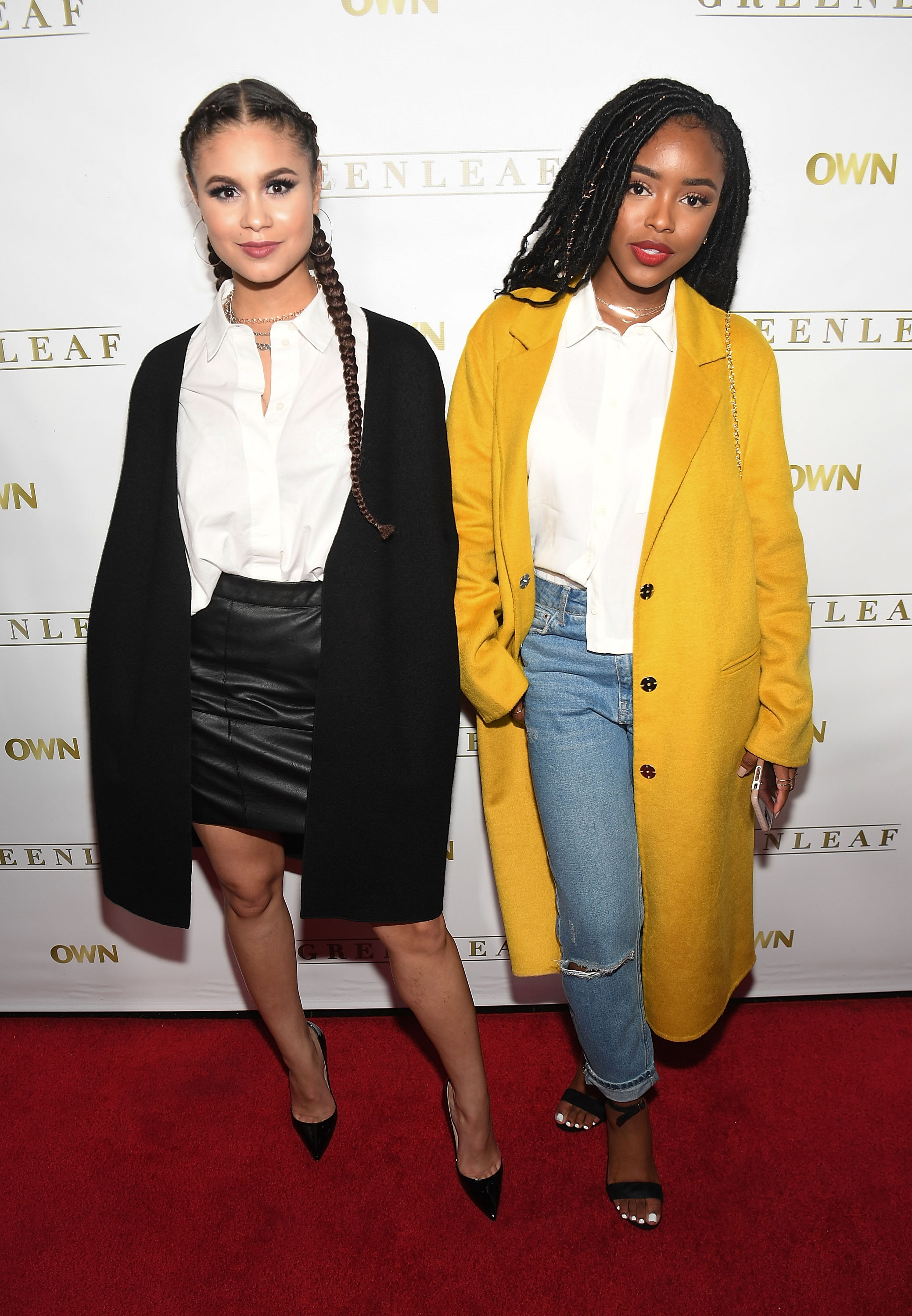 Desiree Ross attends Greenleaf season 2 premiere Atlanta screening