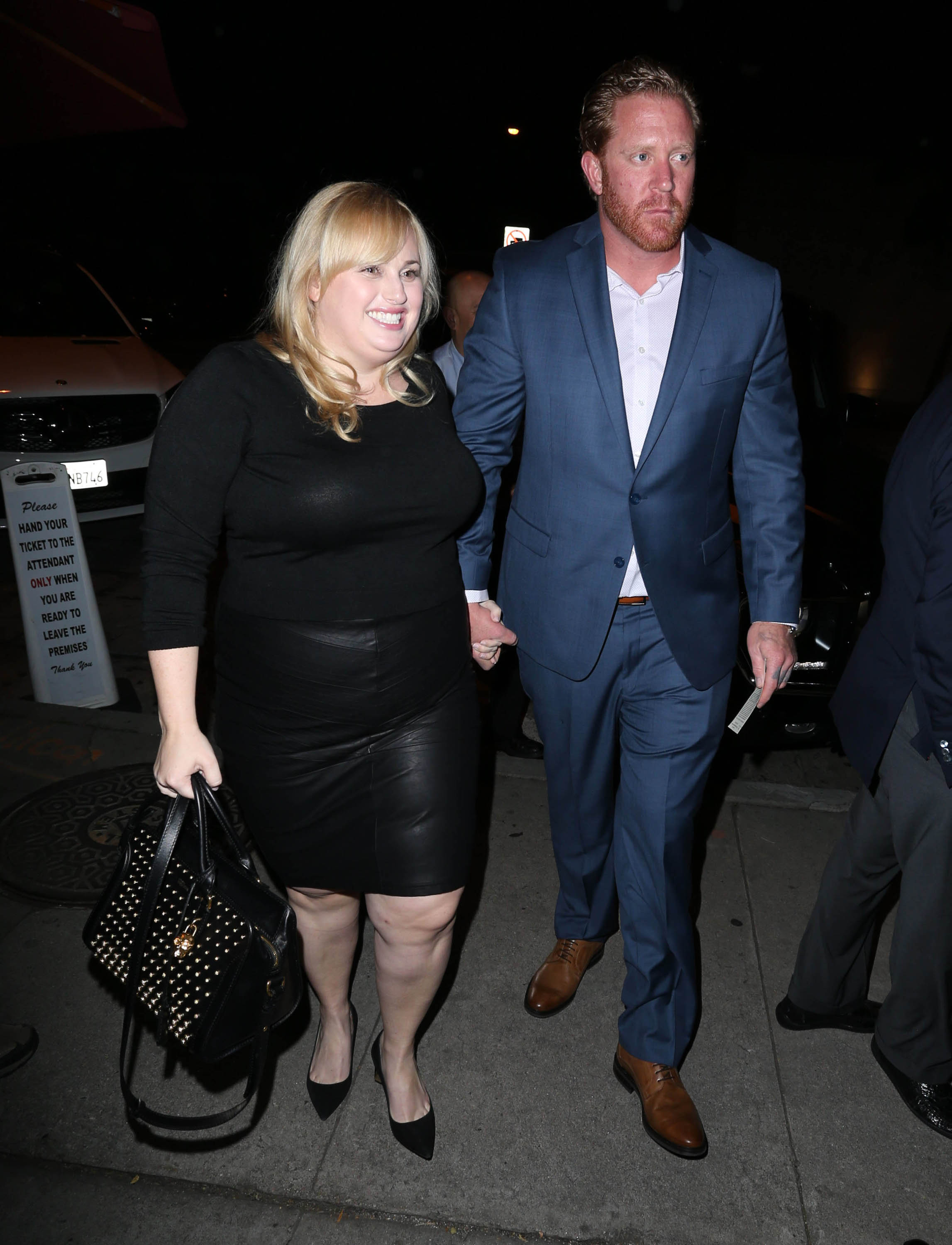 Rebel Wilson is seen in LA