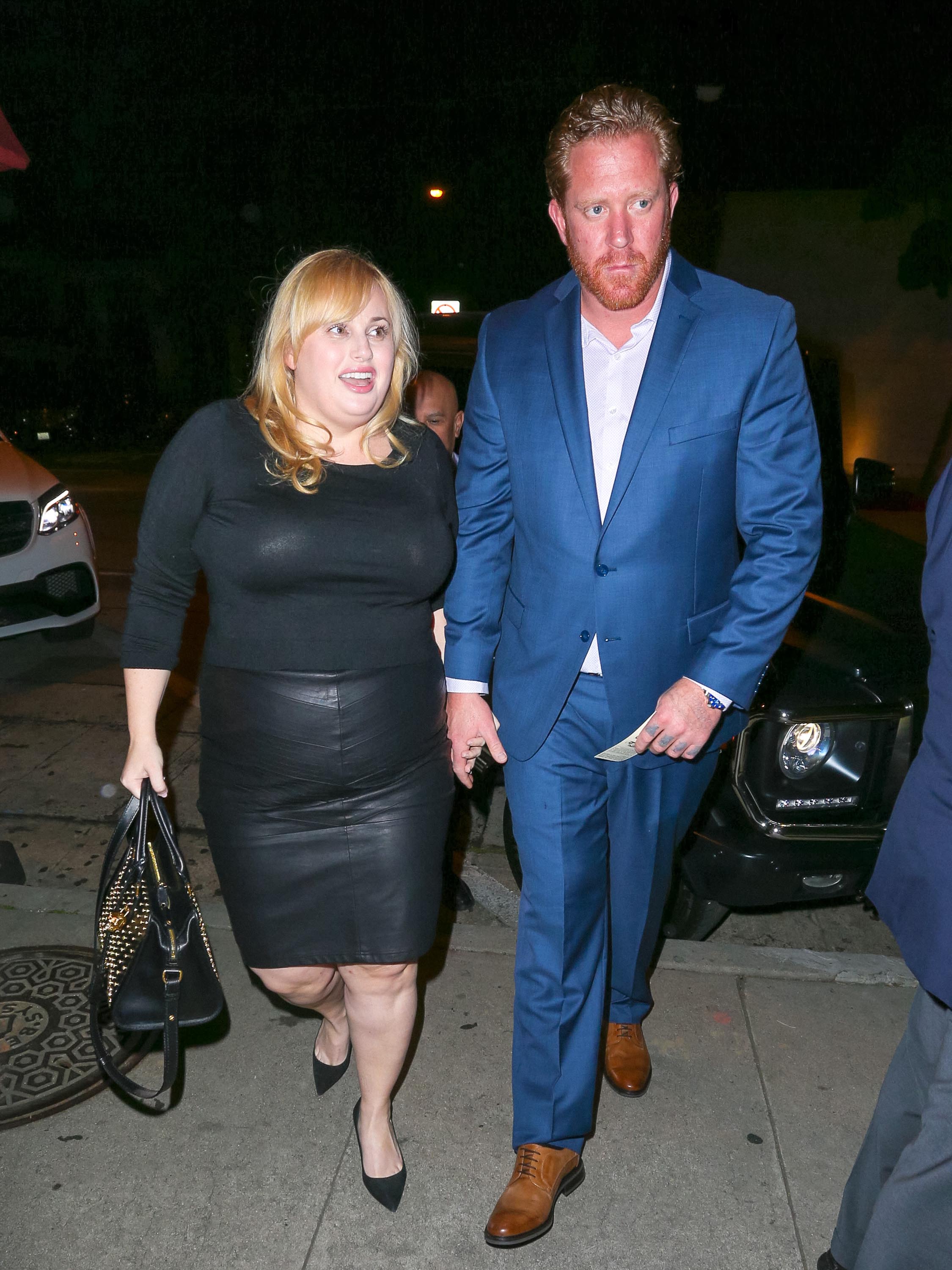 Rebel Wilson is seen in LA