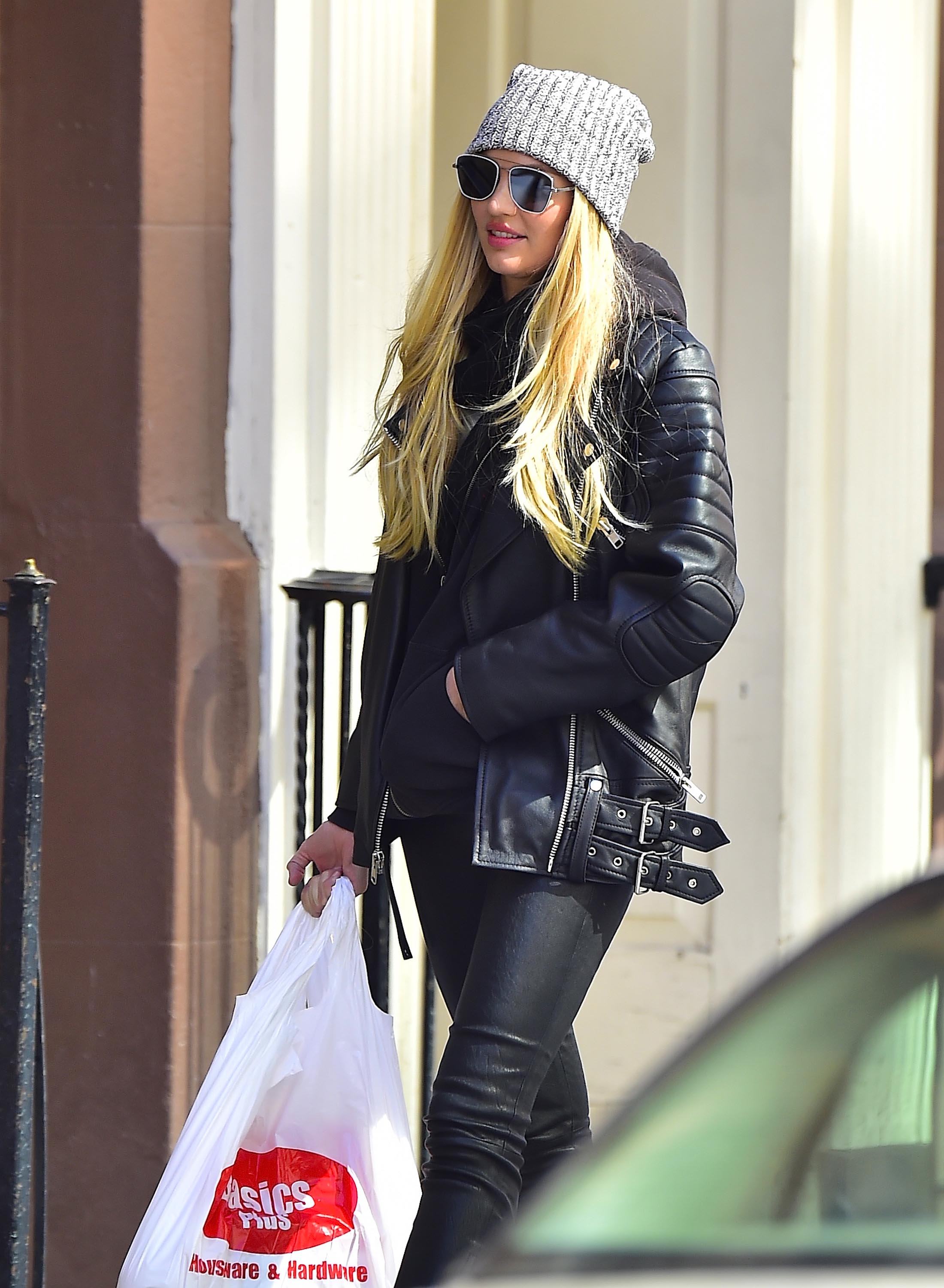 Candice Swanepoel shopping in NYC