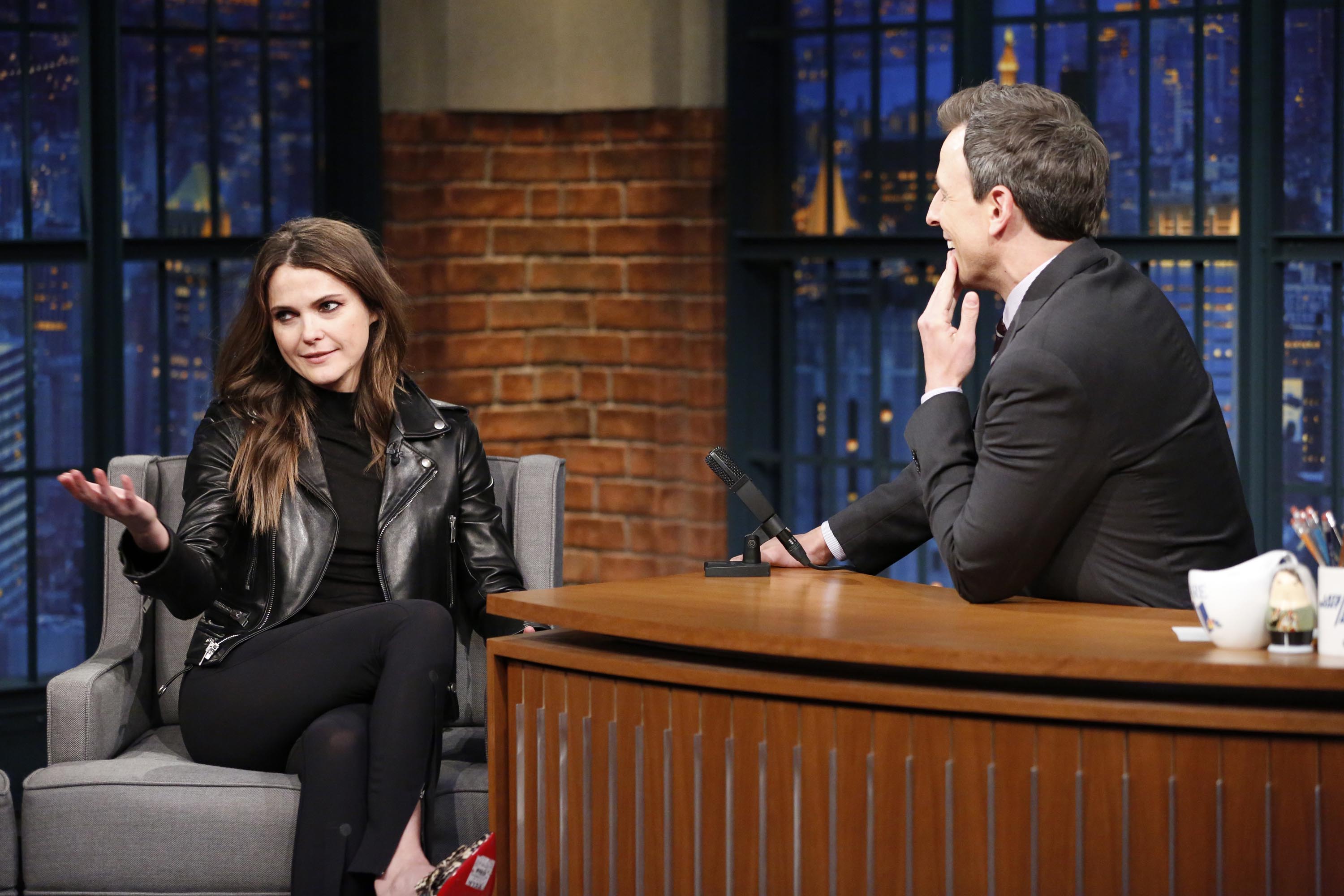 Keri Russell attends Late Night with Seth Meyers