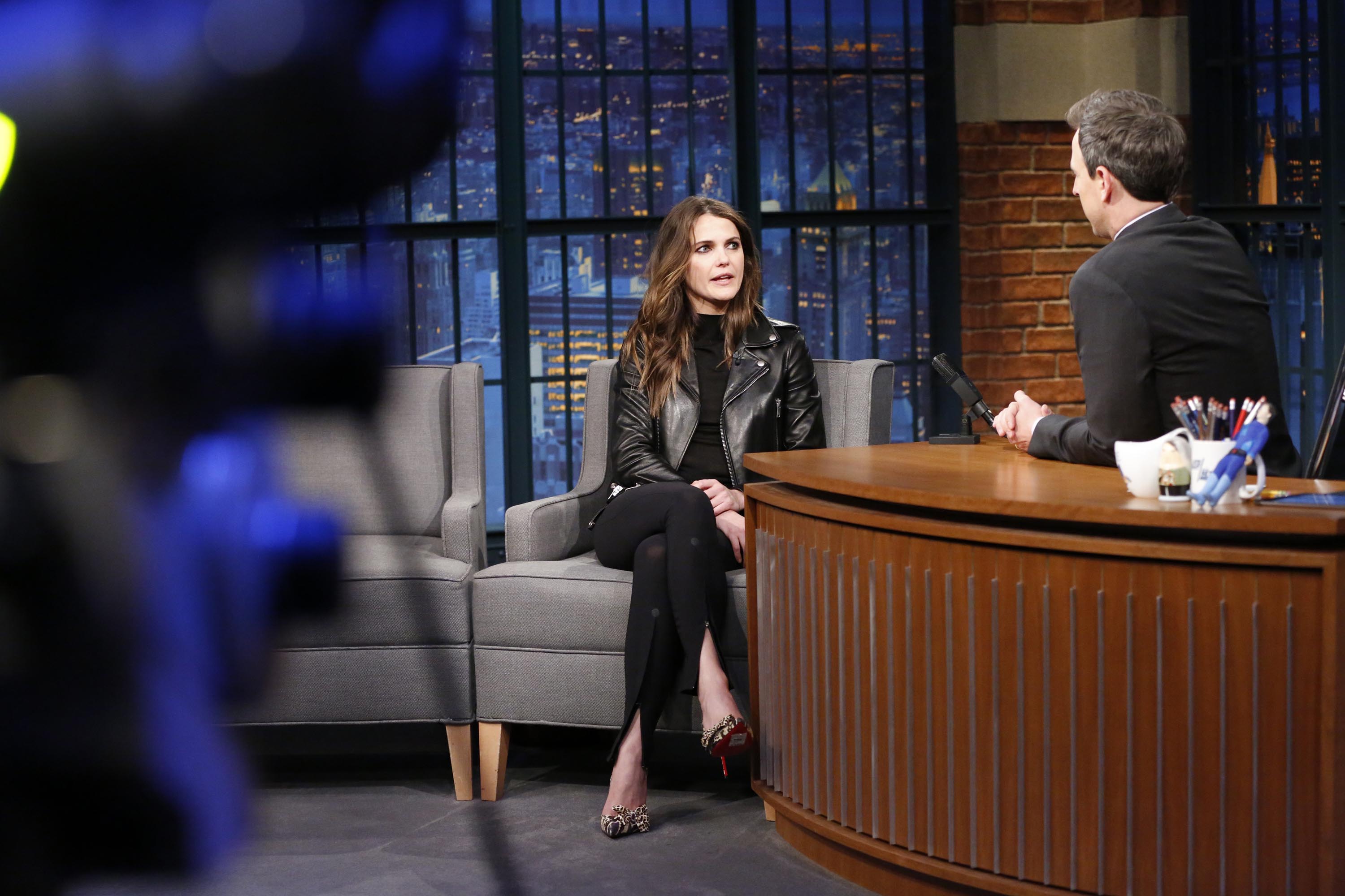Keri Russell attends Late Night with Seth Meyers