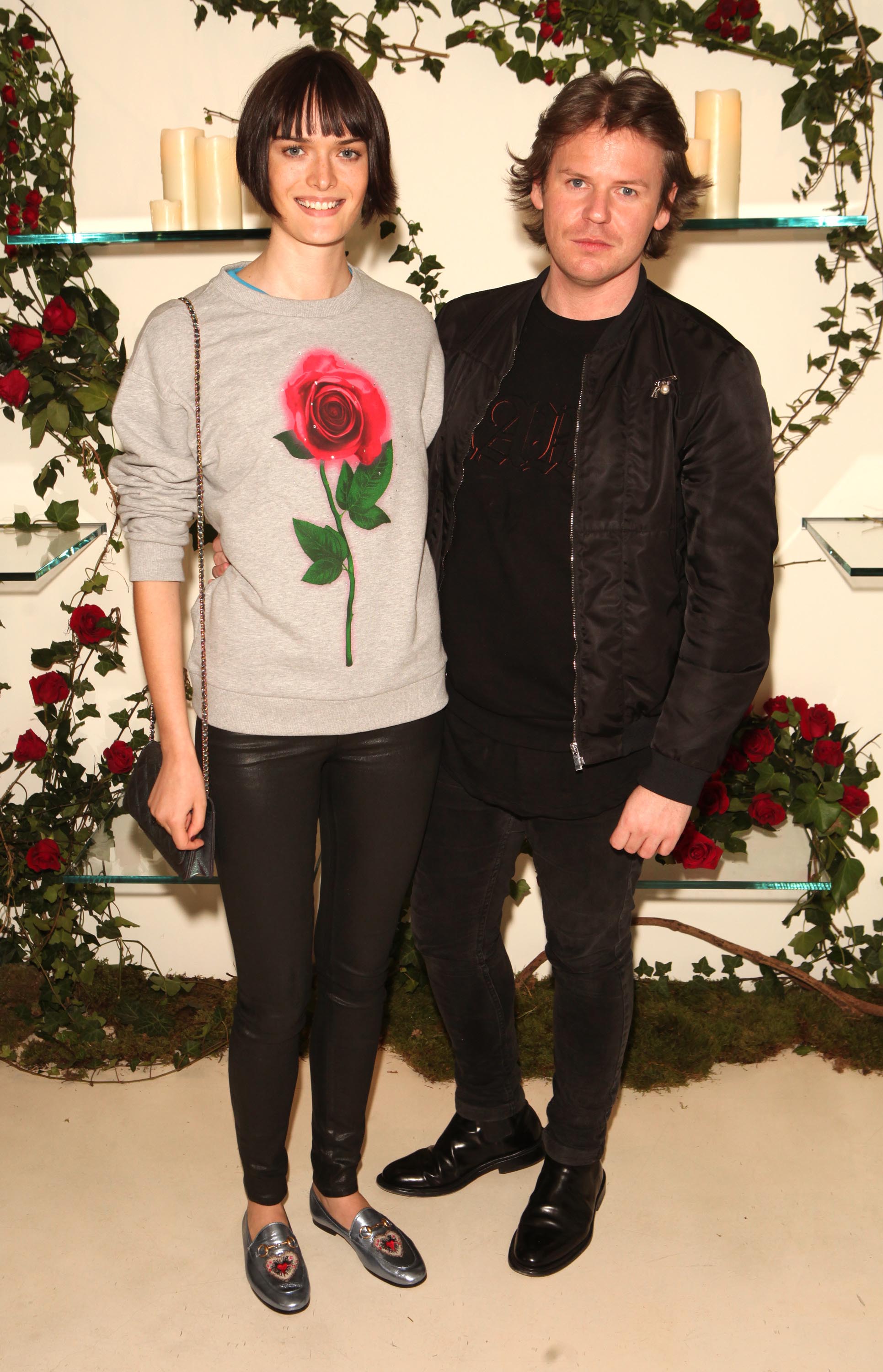 Sam Rollinson attends the launch of Christopher Kane’s new capsule collection