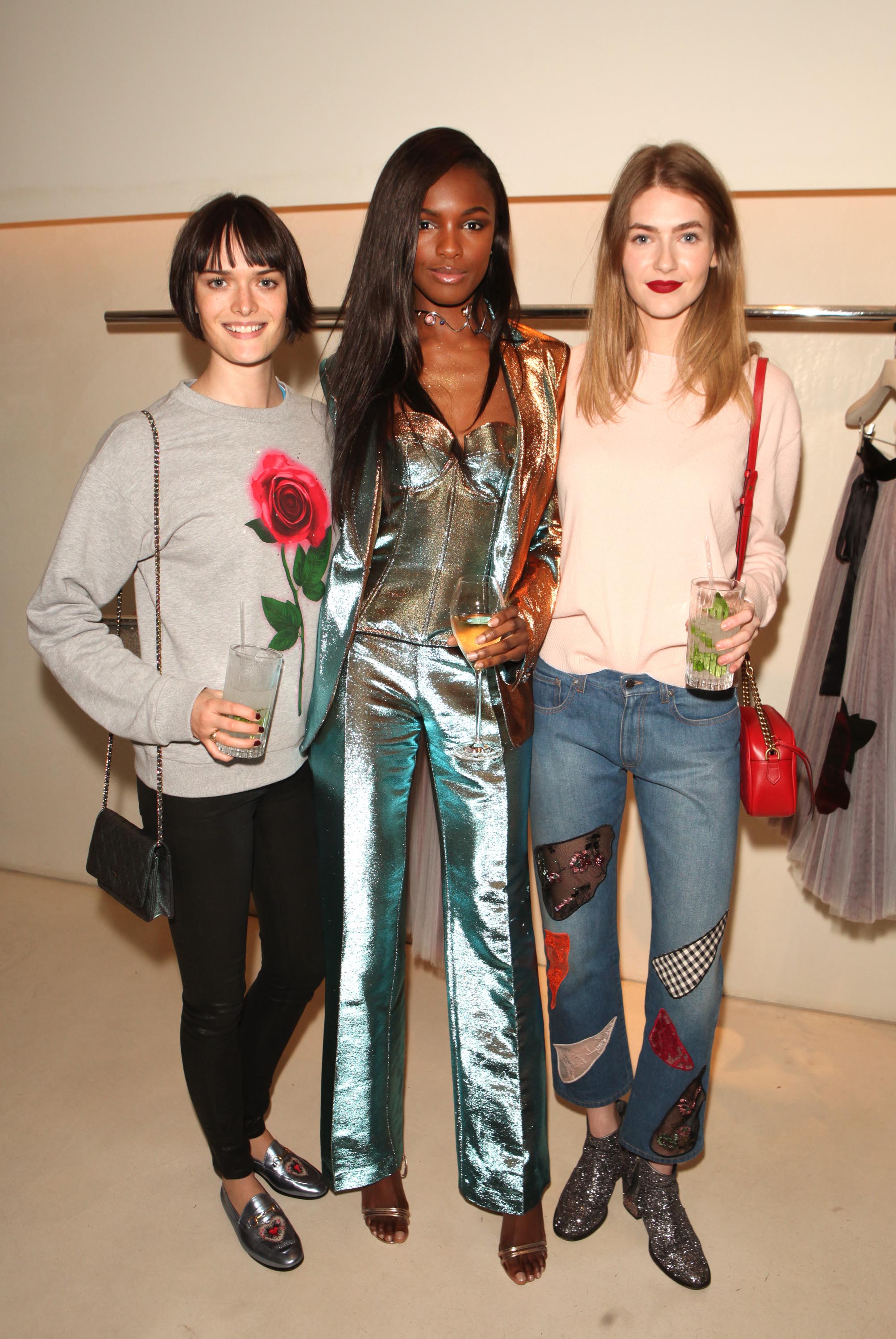 Sam Rollinson attends the launch of Christopher Kane’s new capsule collection