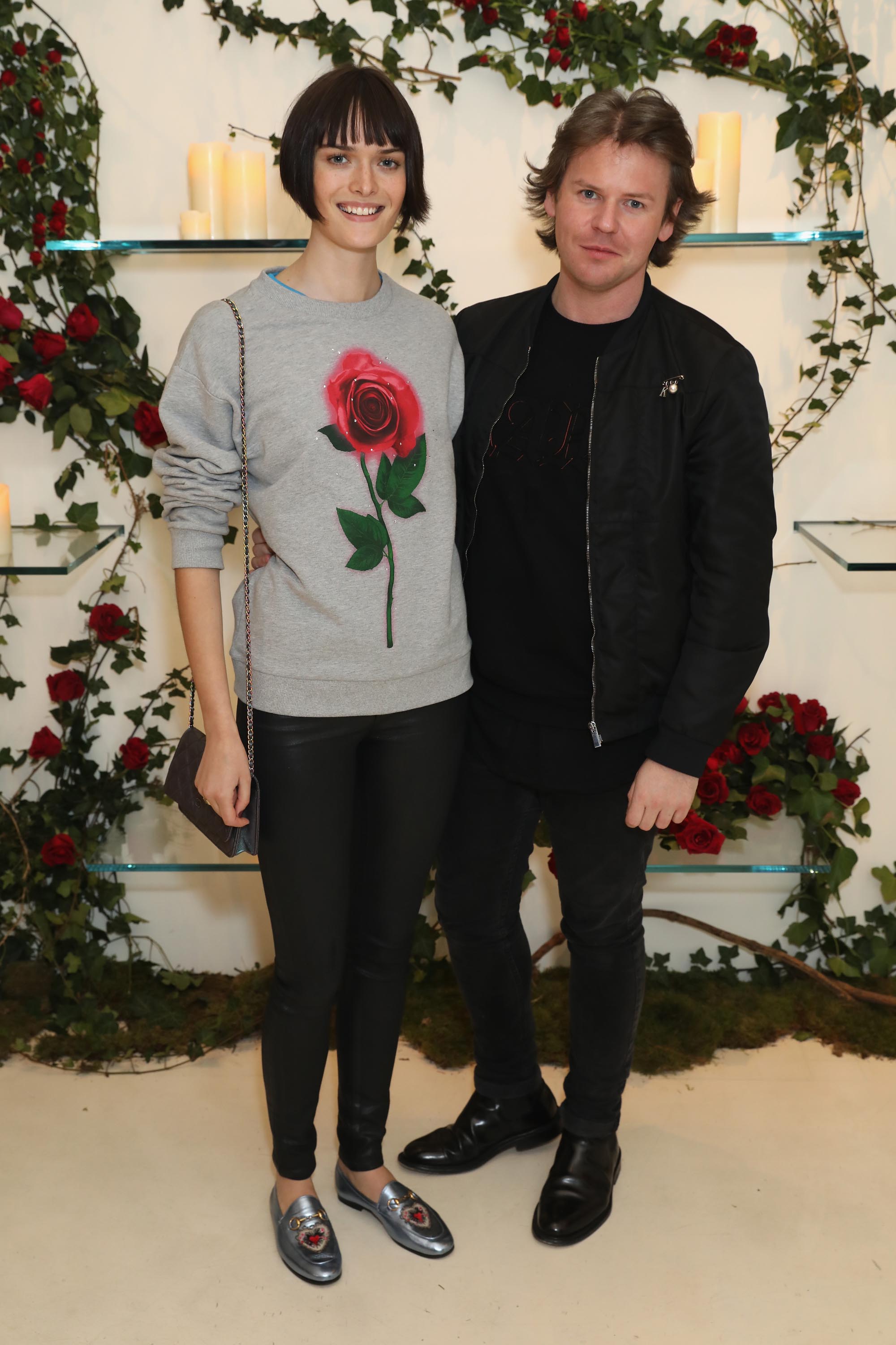 Sam Rollinson attends the launch of Christopher Kane’s new capsule collection