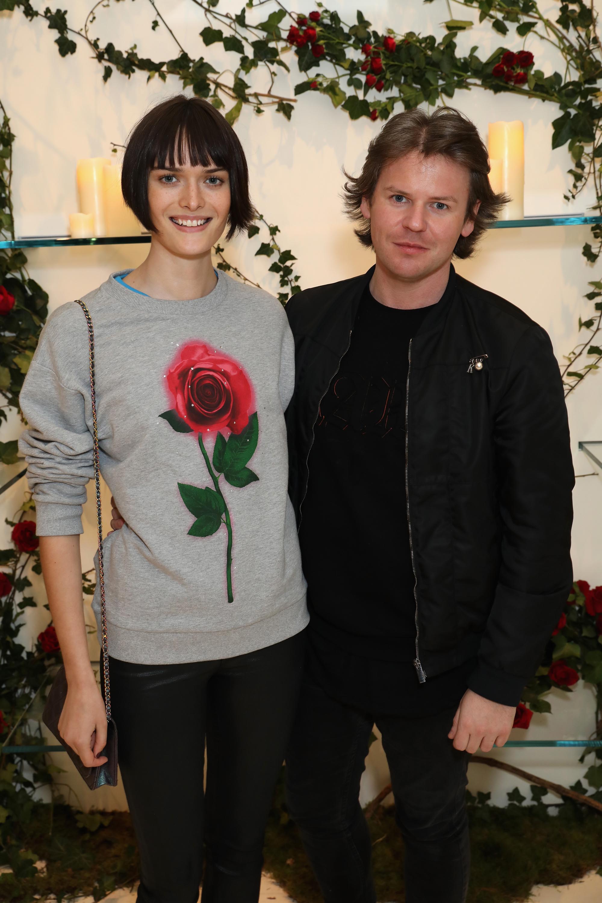 Sam Rollinson attends the launch of Christopher Kane’s new capsule collection