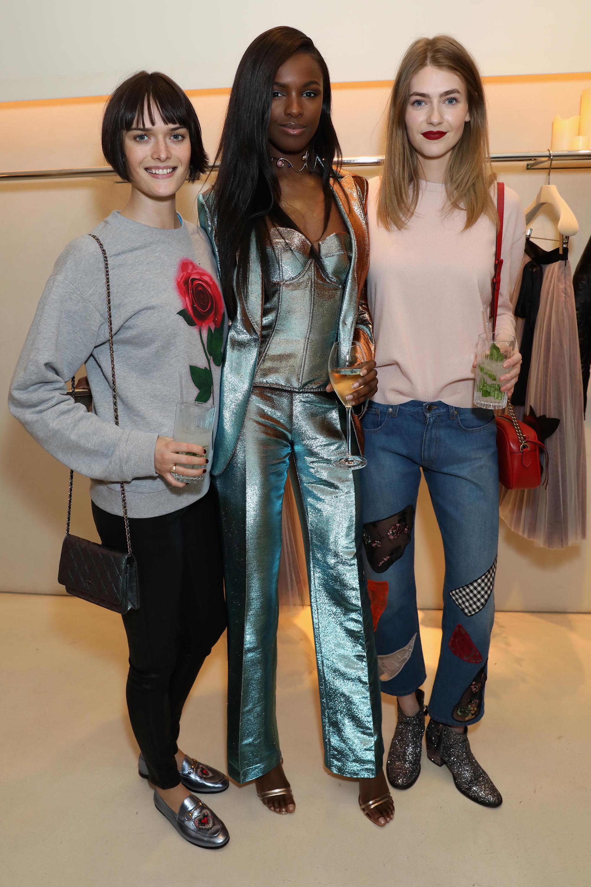 Sam Rollinson attends the launch of Christopher Kane’s new capsule collection