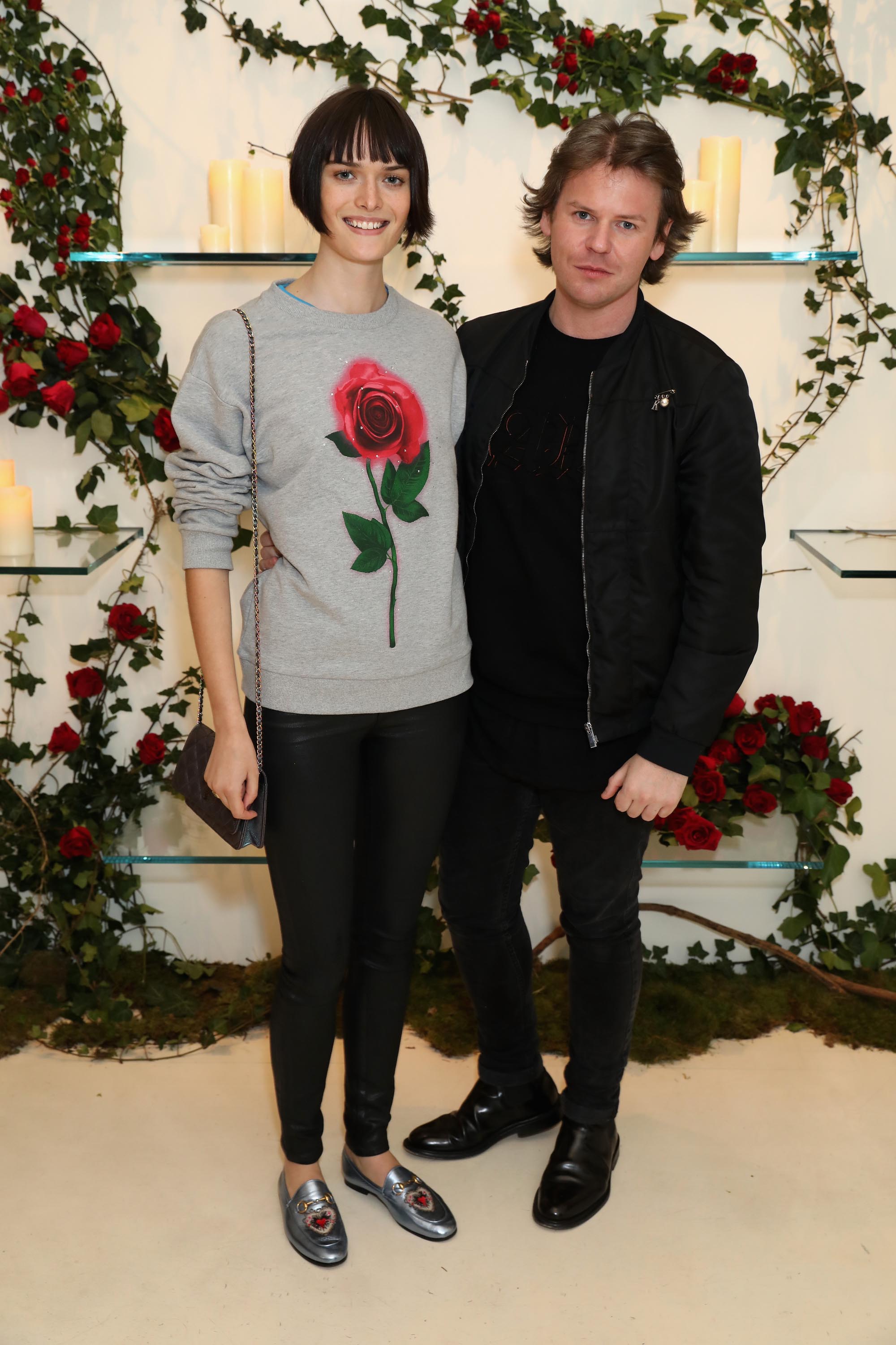 Sam Rollinson attends the launch of Christopher Kane’s new capsule collection