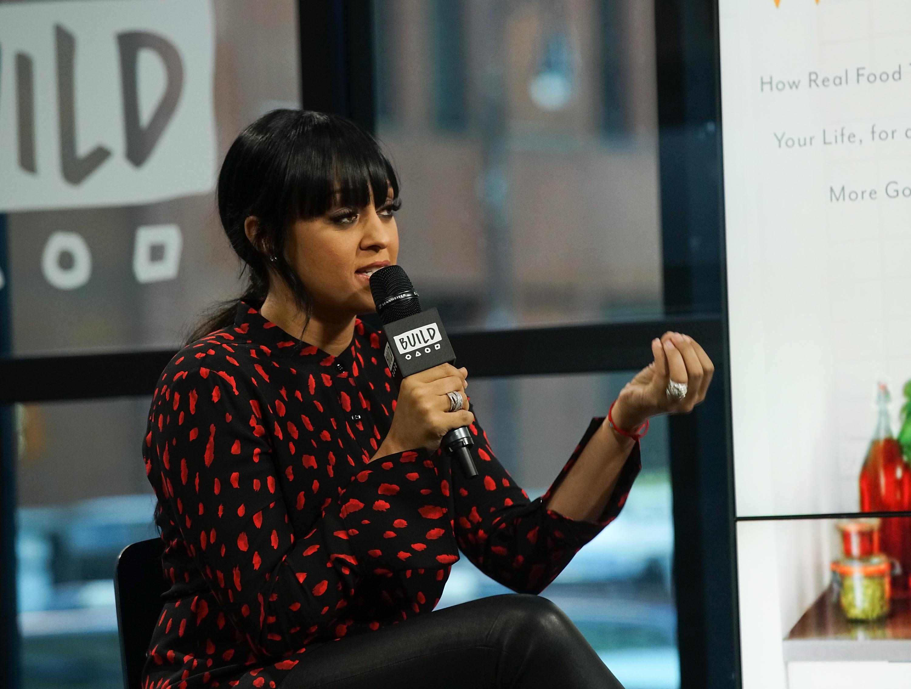 Tia Mowry attends Build Series to discuss her new book ‘Whole New You’