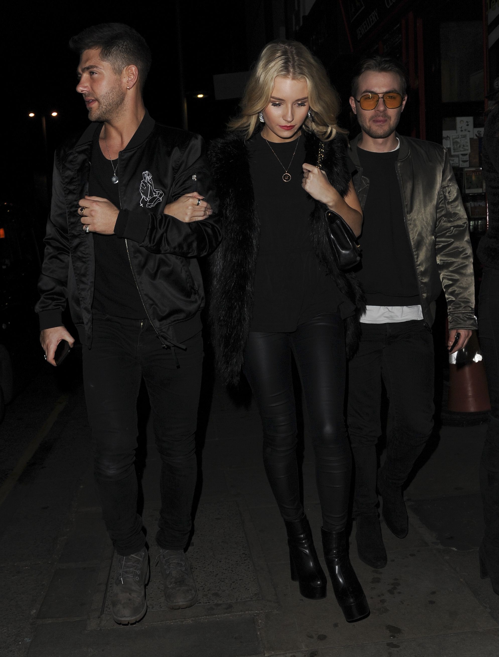 Lottie Moss at Raffles Nightclub