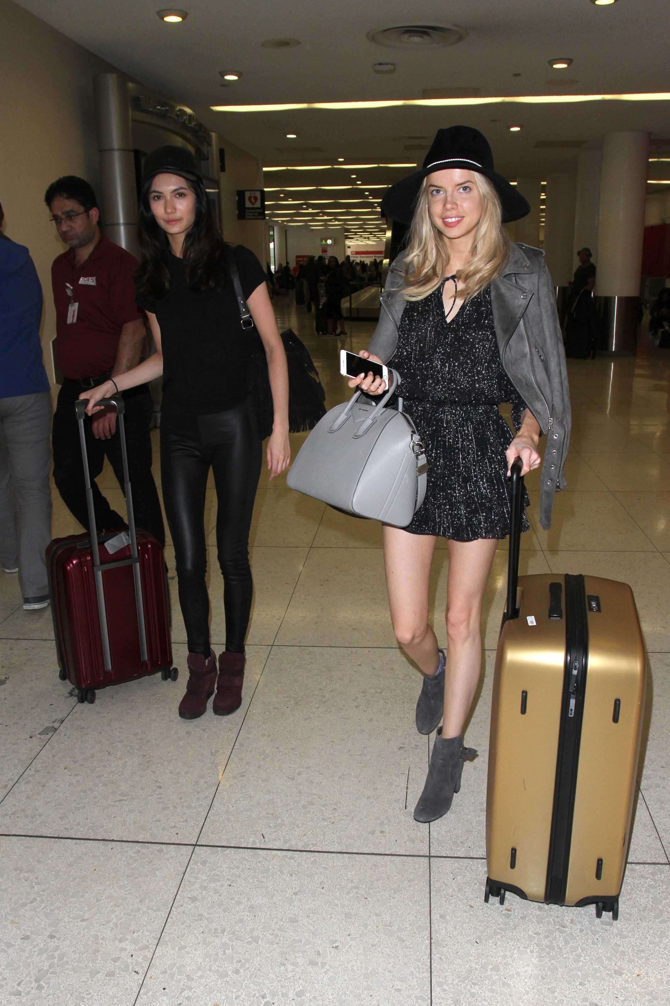 Jessica Barta at LAX Airport