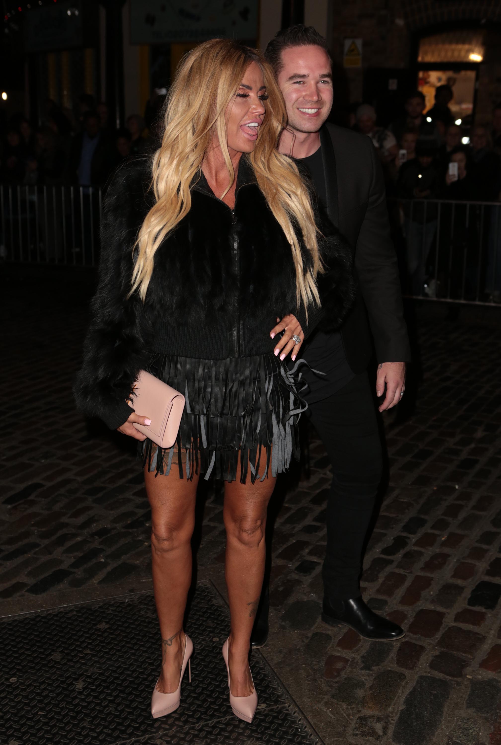 Katie Price at Gilgamesh Restaurant and Bar