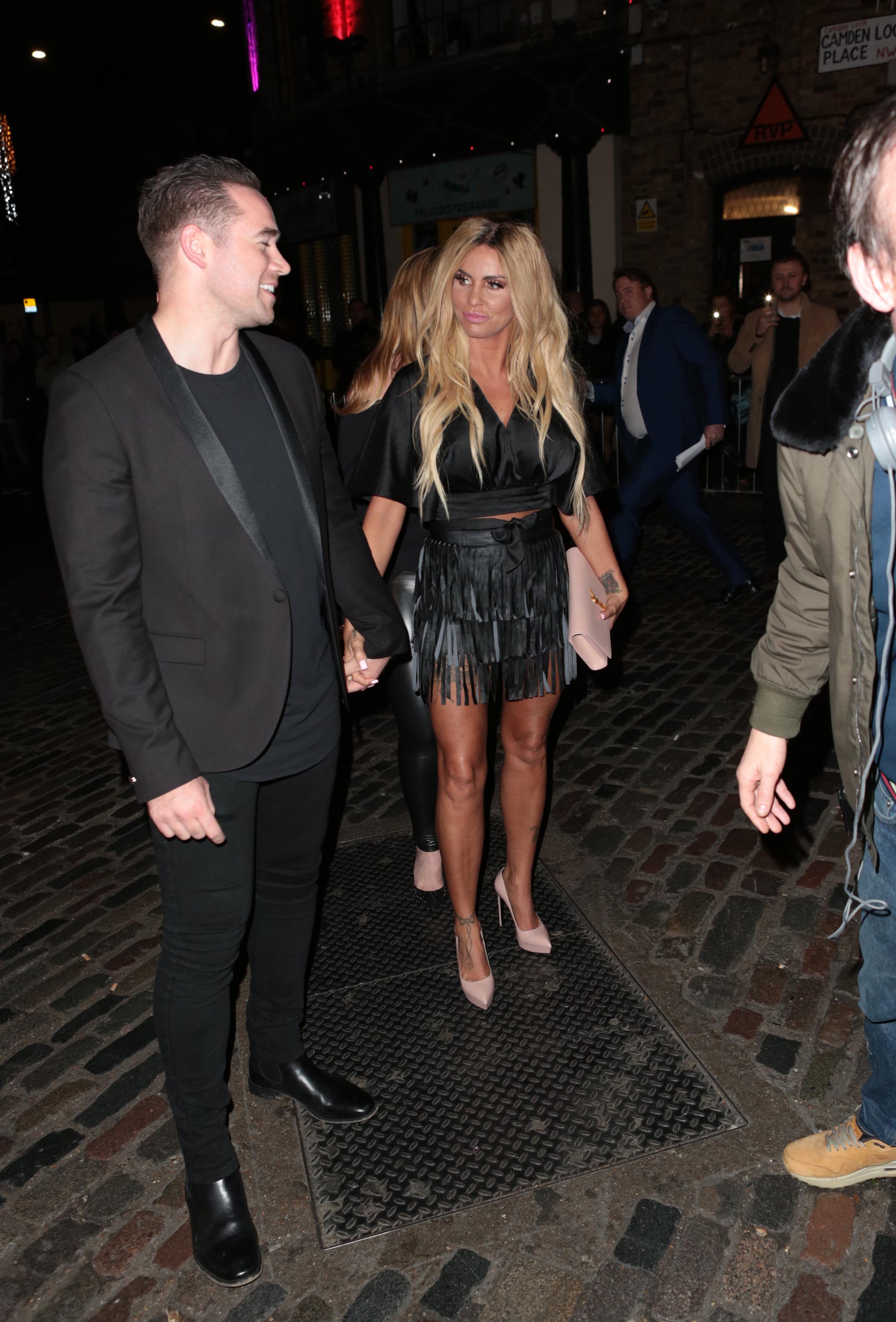 Katie Price at Gilgamesh Restaurant and Bar