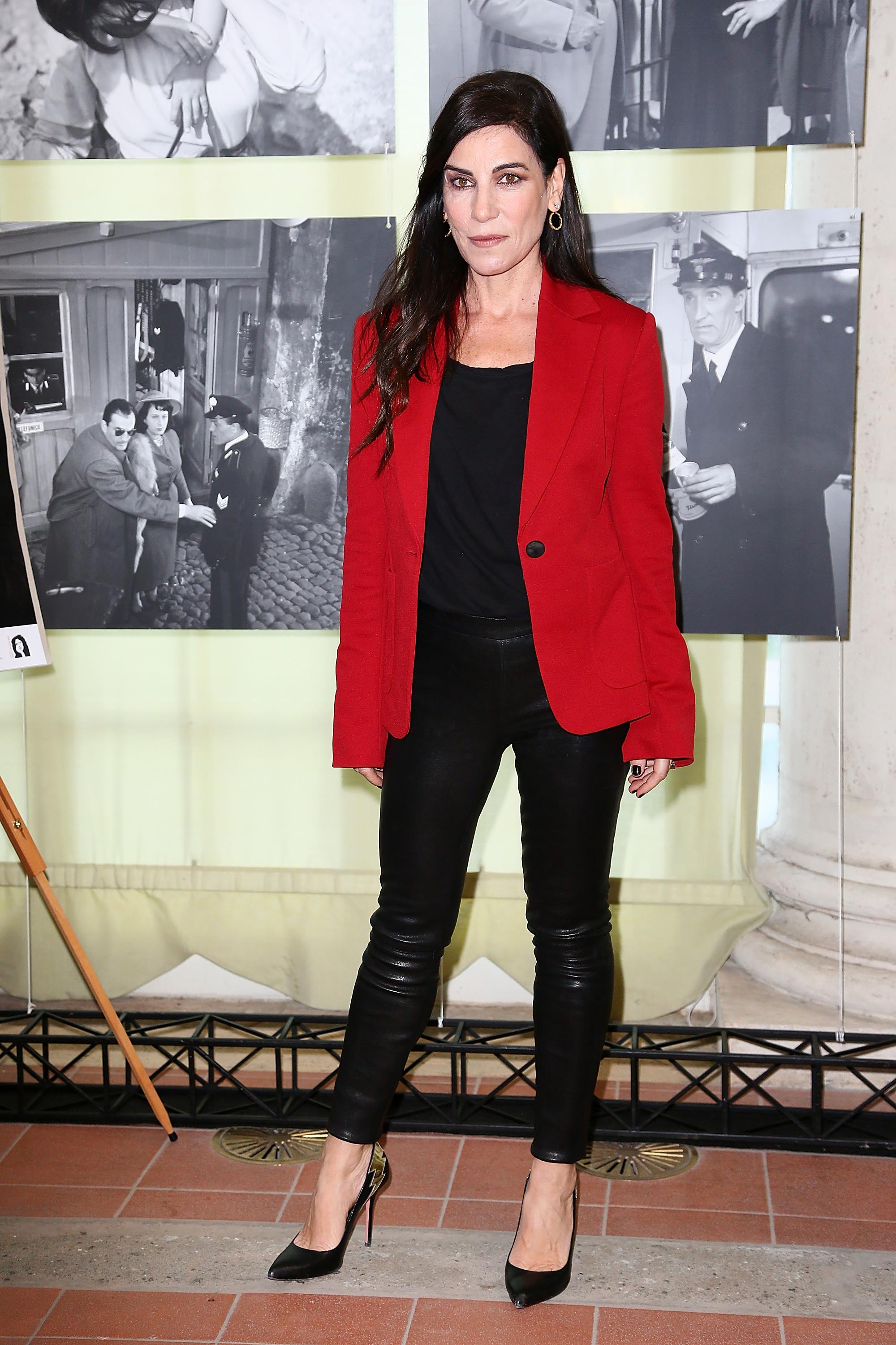 Paola Turci walks the red carpet for ‘Non e’ Un Paese Per Giovani’