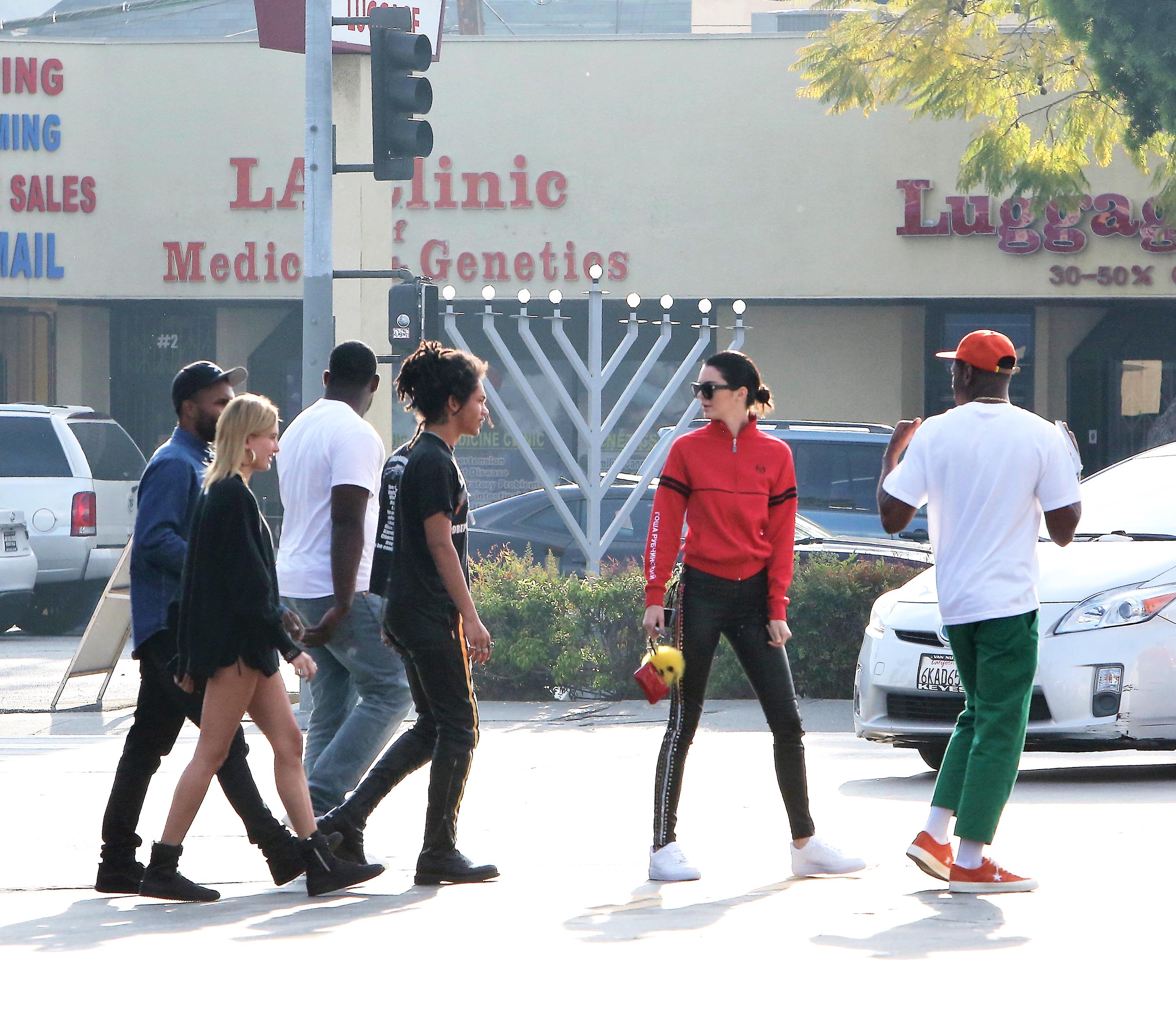 Kendall Jenner seen out in LA