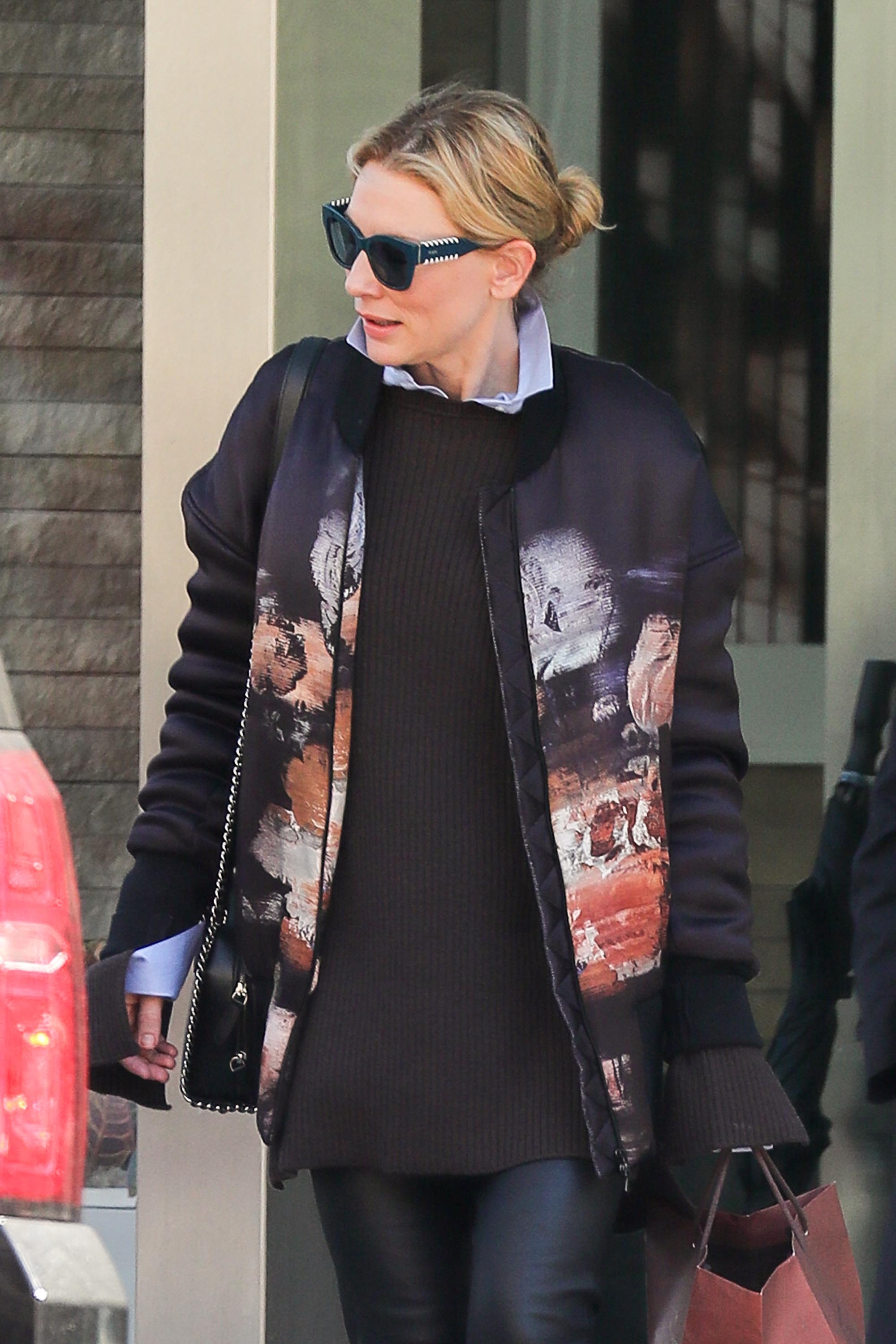 Cate Blanchett out in New York City