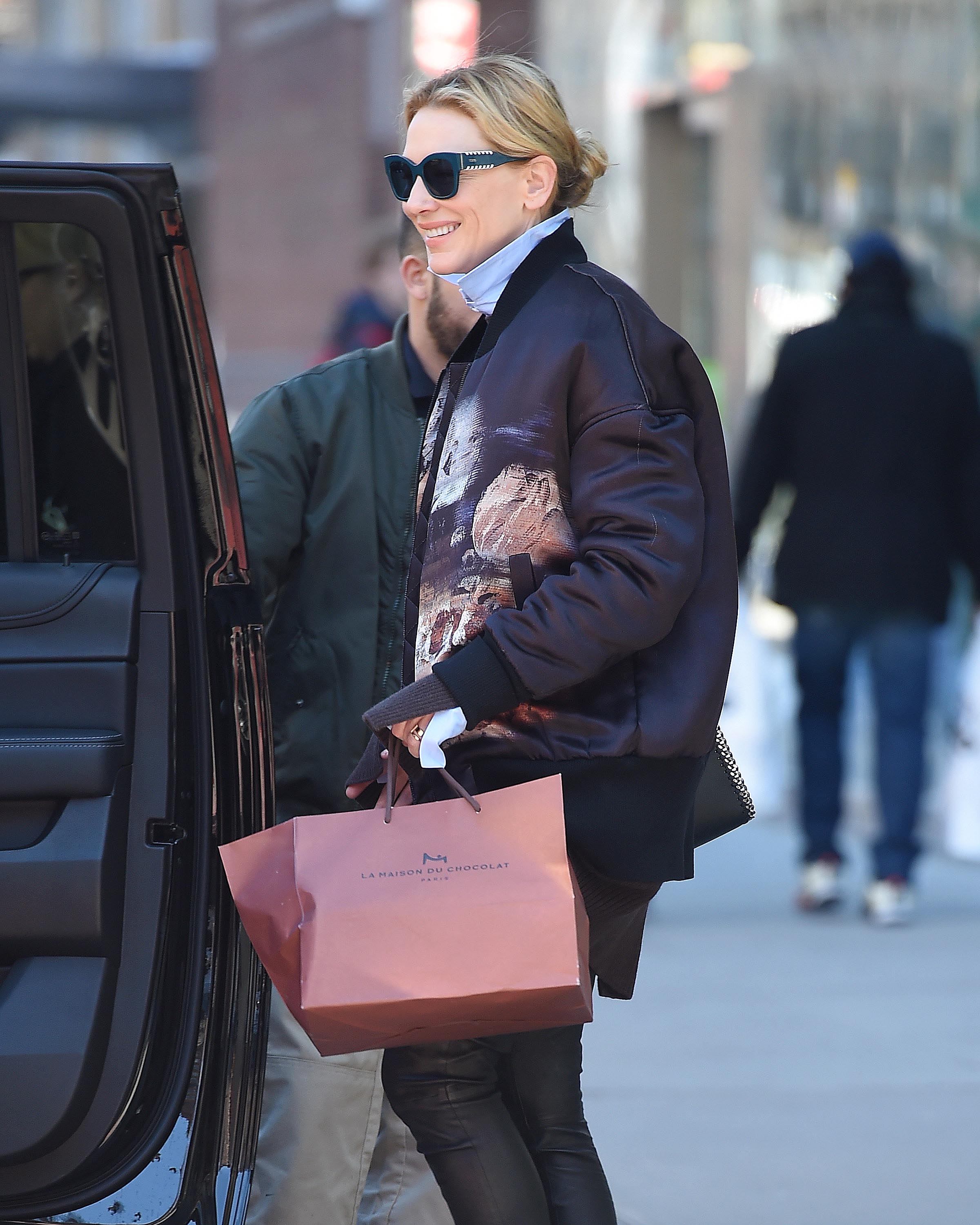 Cate Blanchett out in New York City