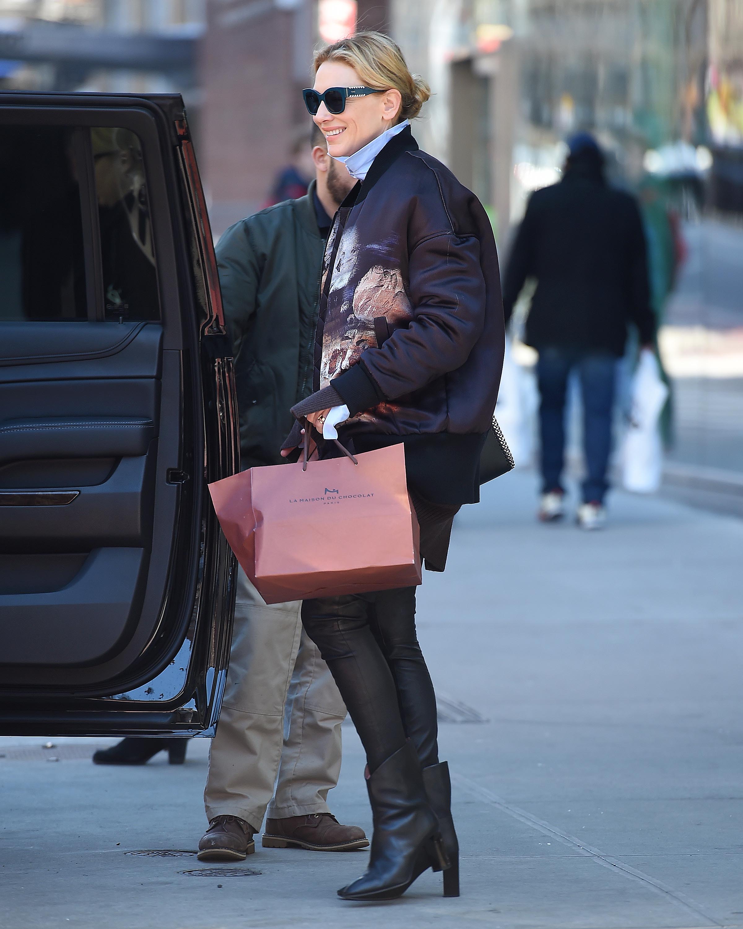 Cate Blanchett out in New York City