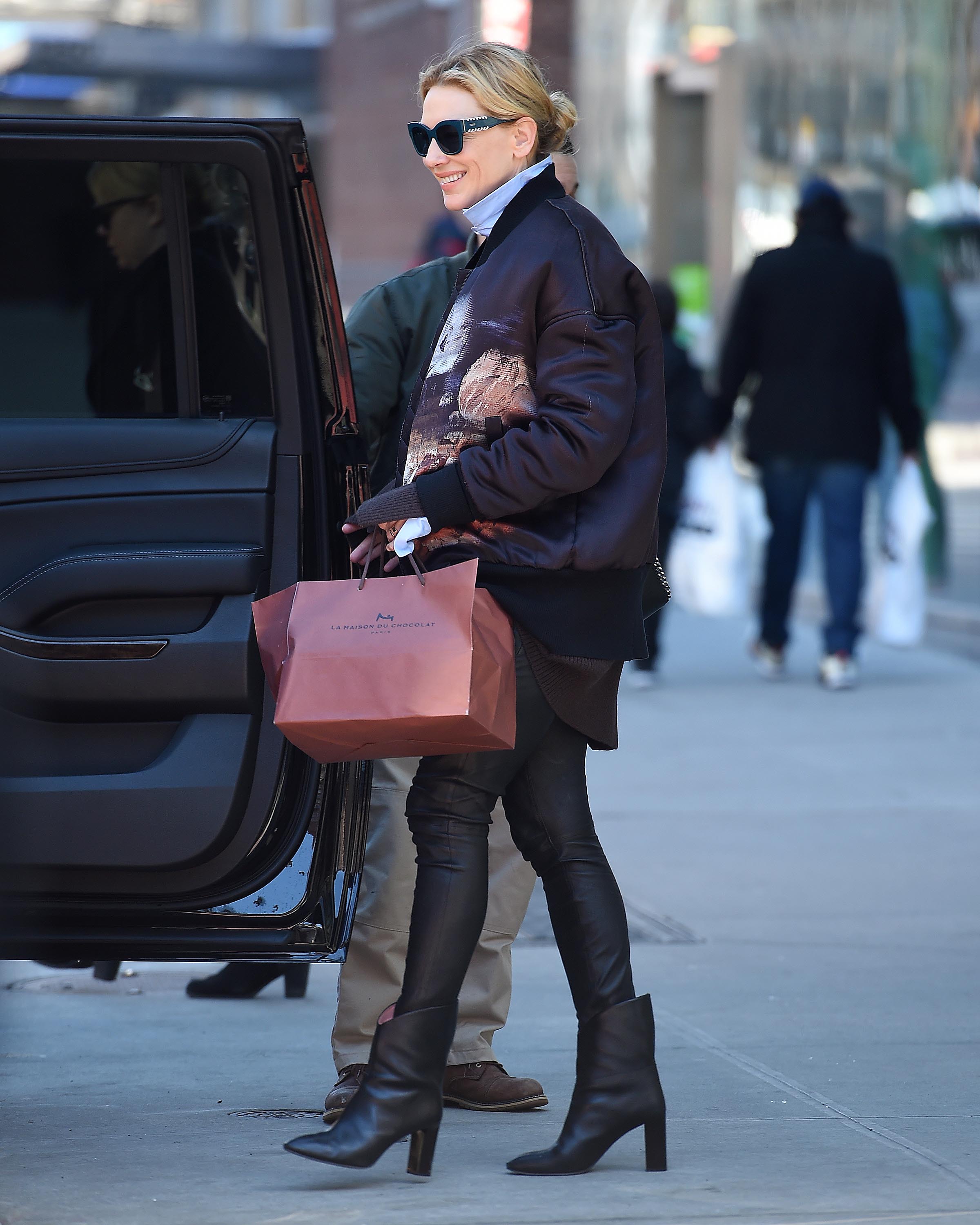 Cate Blanchett out in New York City
