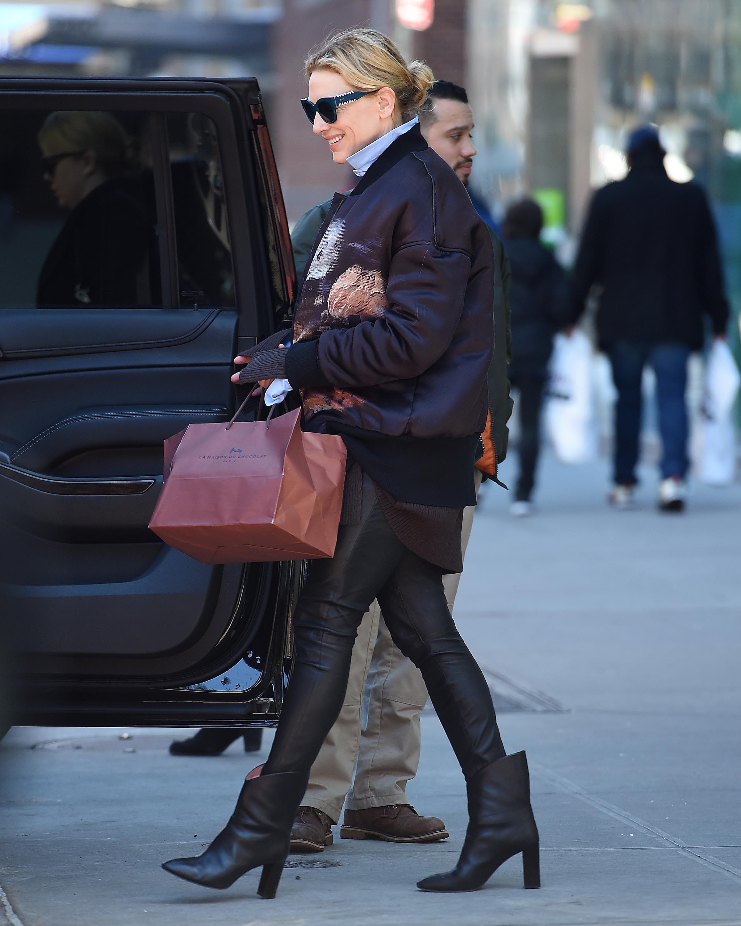 Cate Blanchett out in New York City