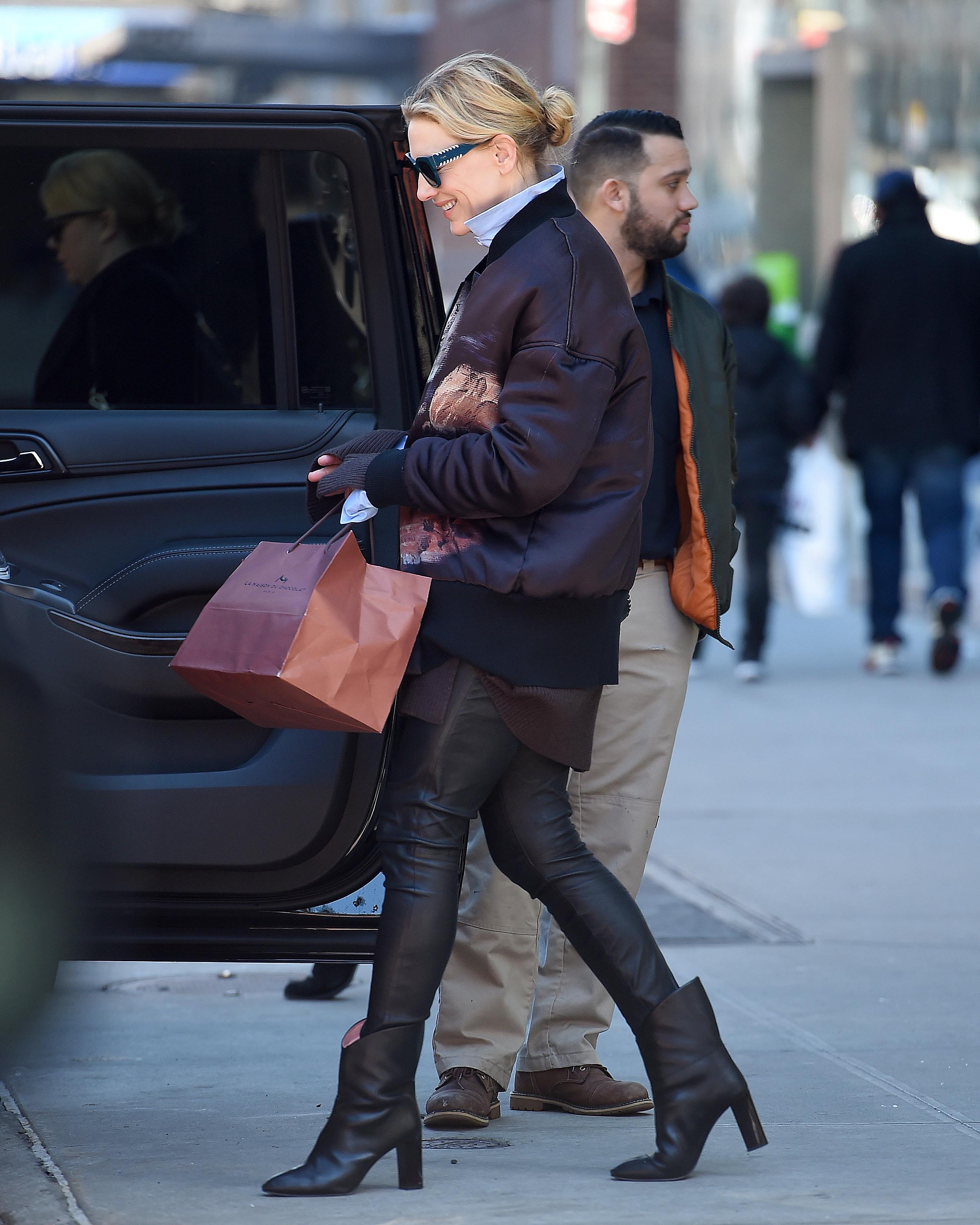 Cate Blanchett out in New York City