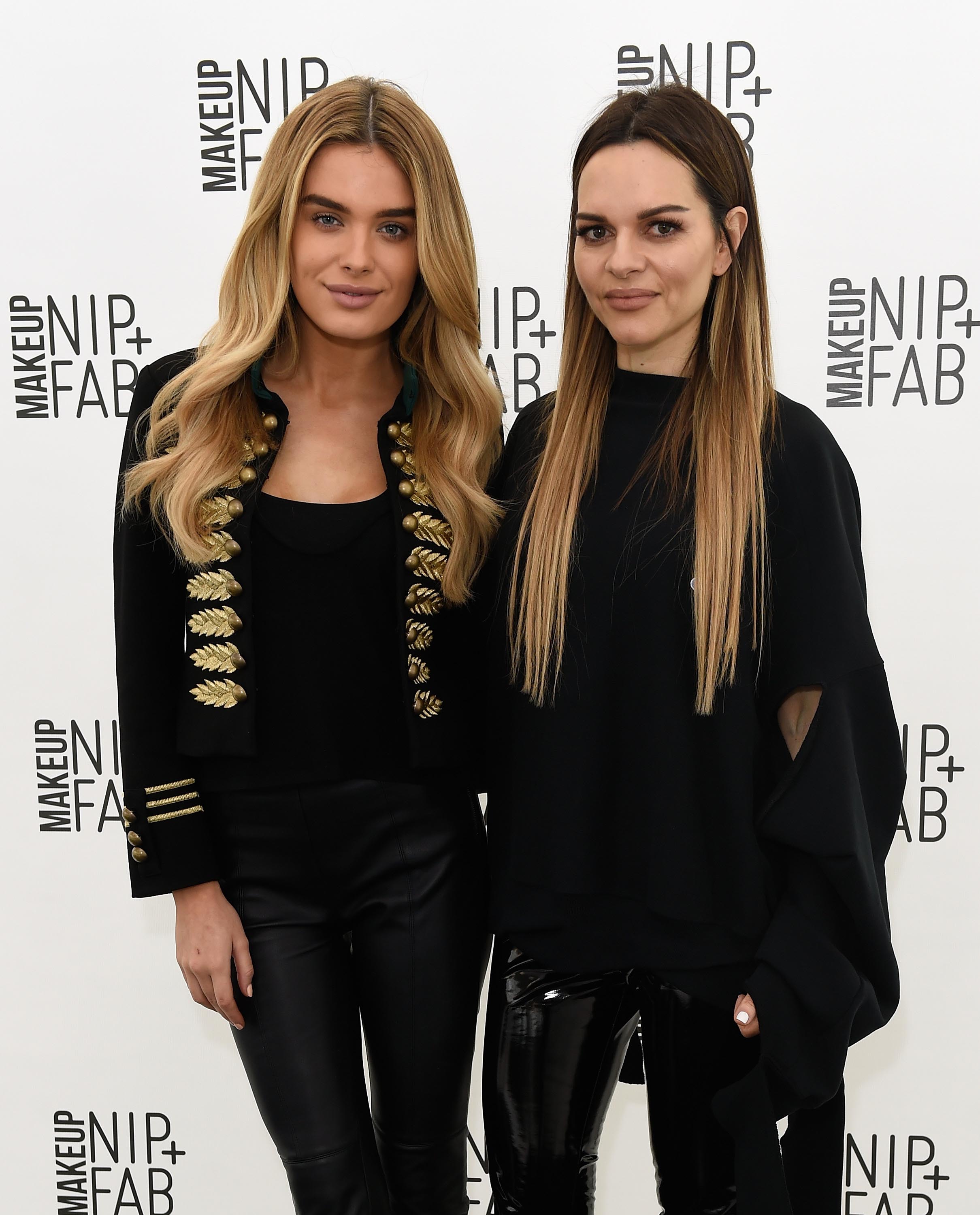 Chloe Lloyd and Maria Hatzistefanis attend the Mario Dedivanovic & Maria Hatzistefanis launch