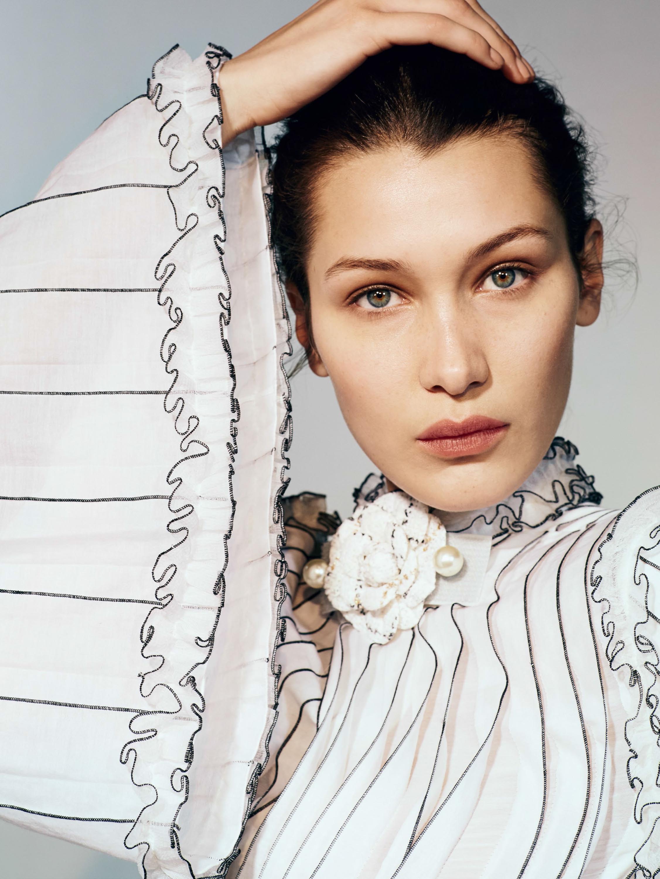 Bella Hadid photoshoot by Collier Schorr