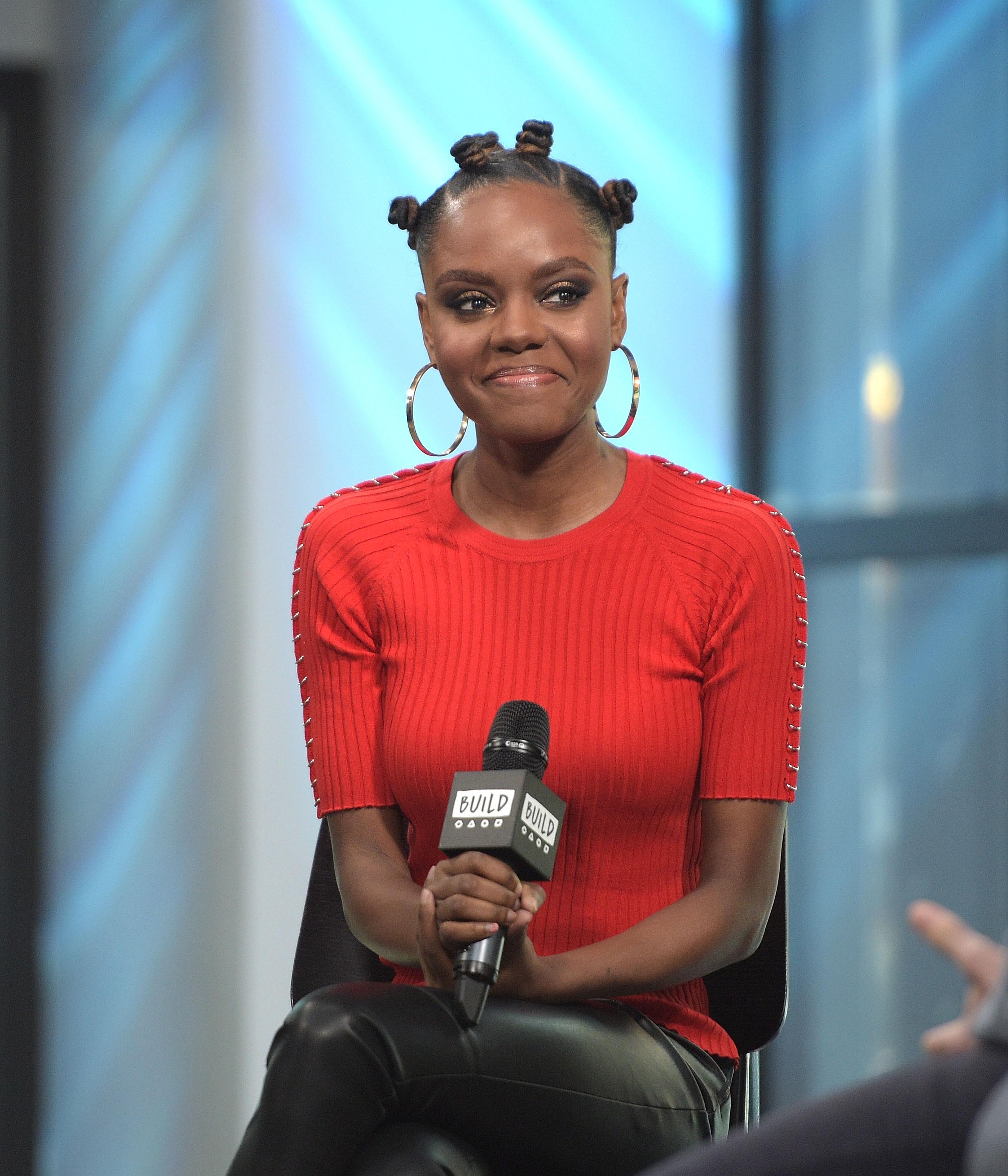 Ashleigh Murray attends Build Series at Build Studio