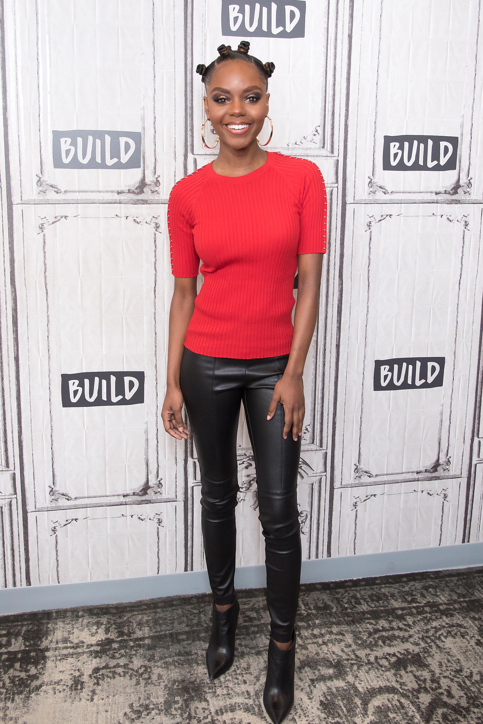 Ashleigh Murray attends Build Series at Build Studio