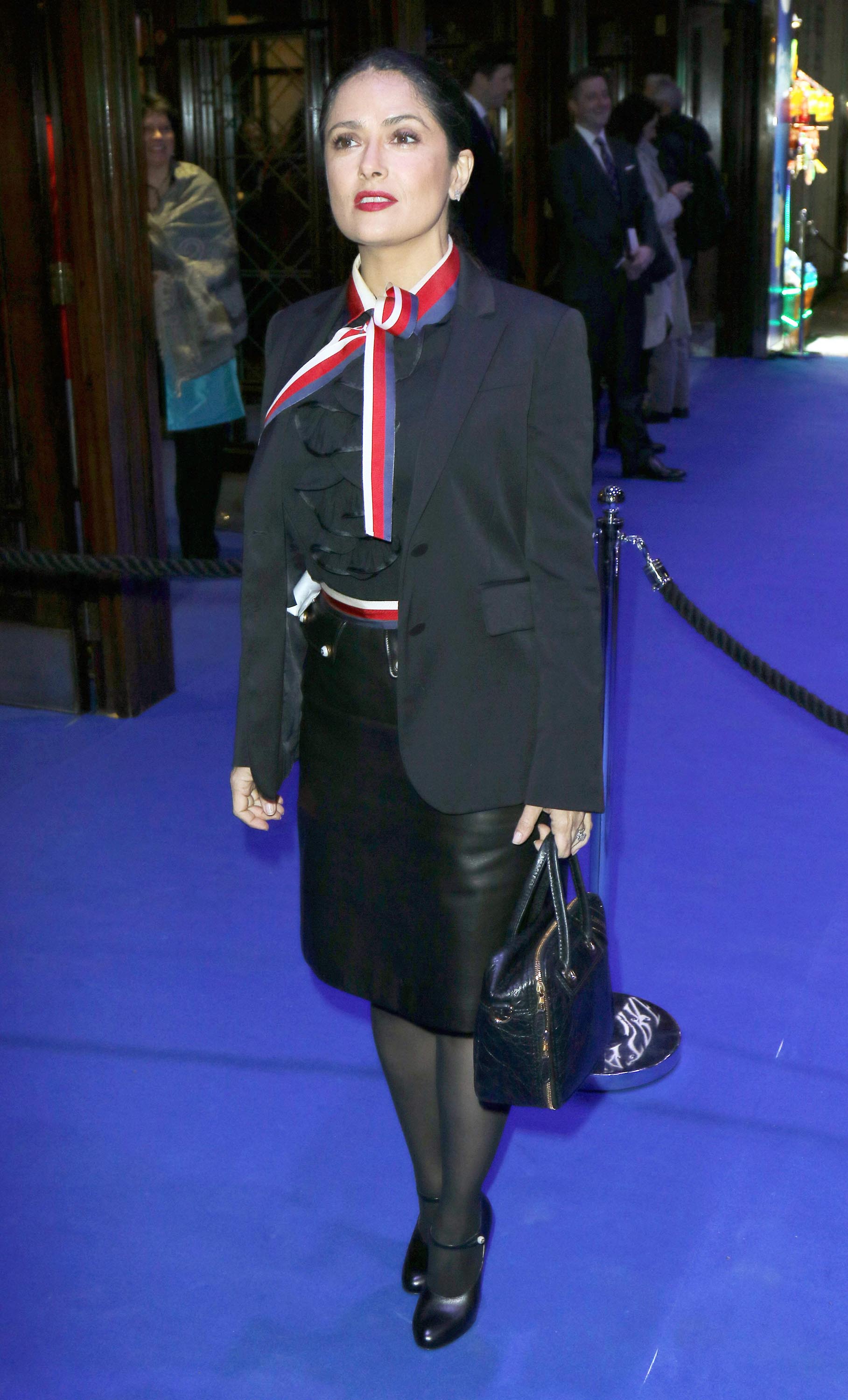 Salma Hayek attends An American in Paris Press Night