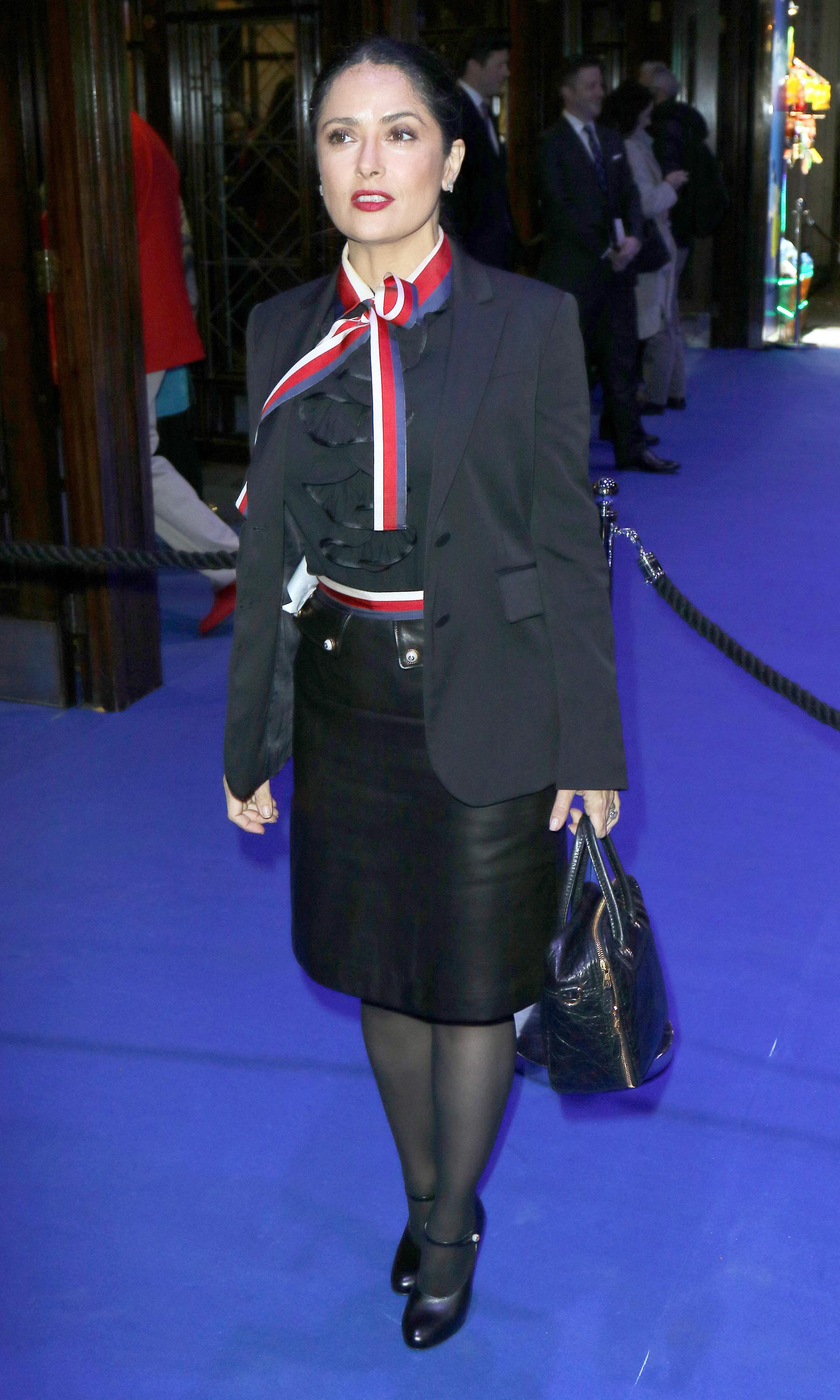 Salma Hayek attends An American in Paris Press Night