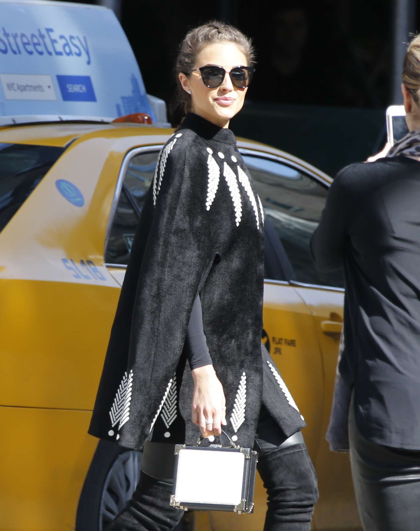 Olivia Culpo on a photoshoot in NYC