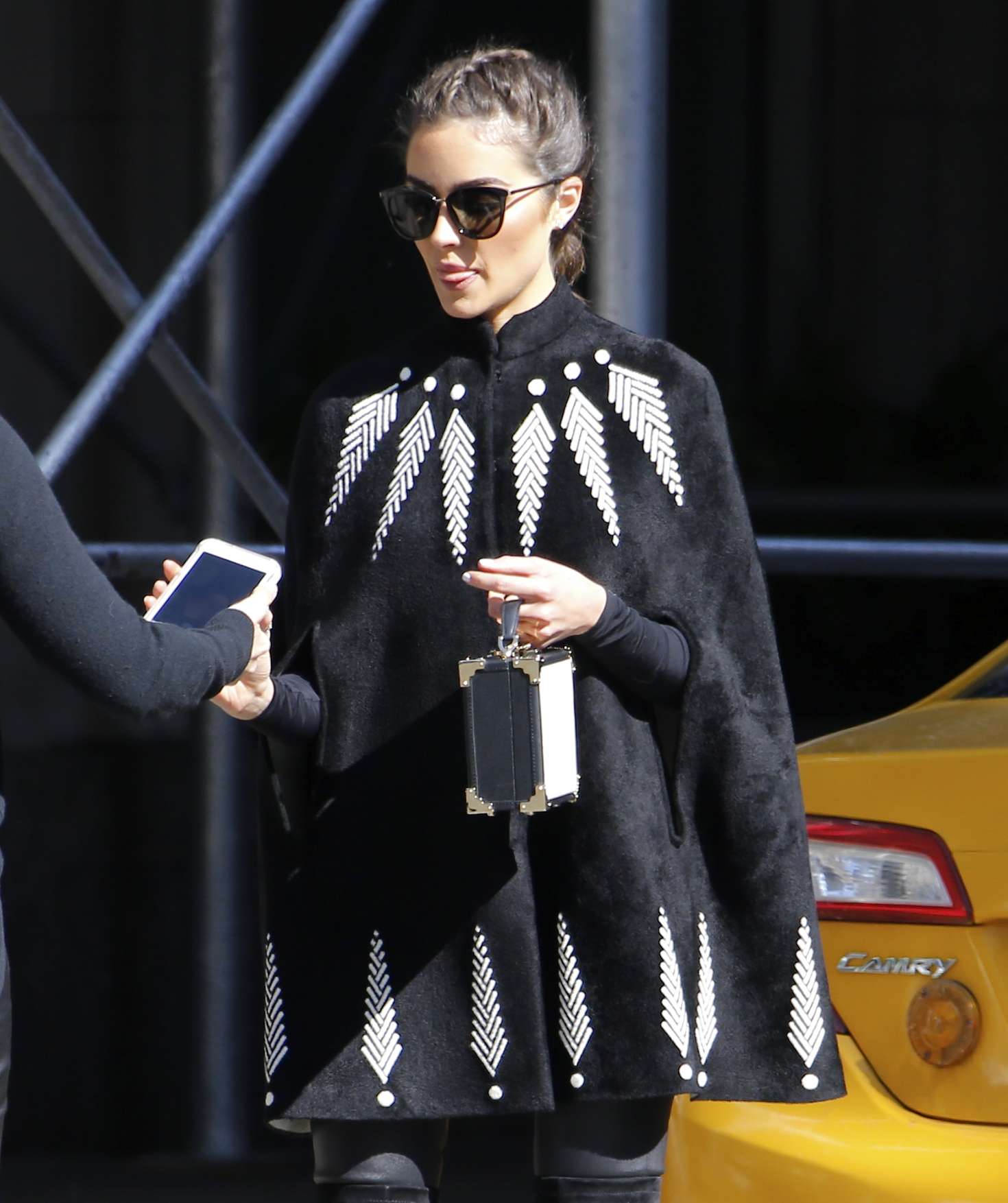 Olivia Culpo on a photoshoot in NYC