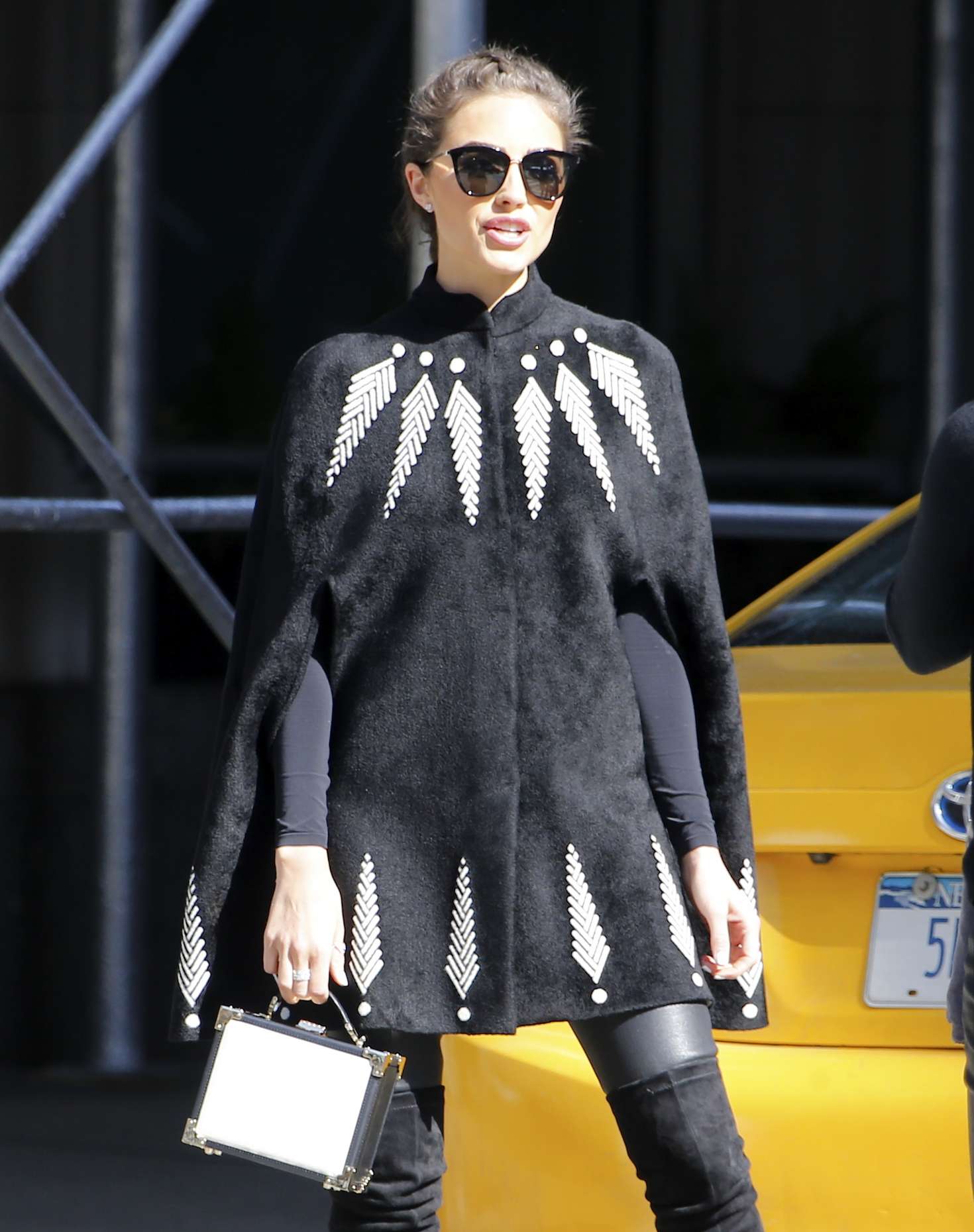 Olivia Culpo on a photoshoot in NYC