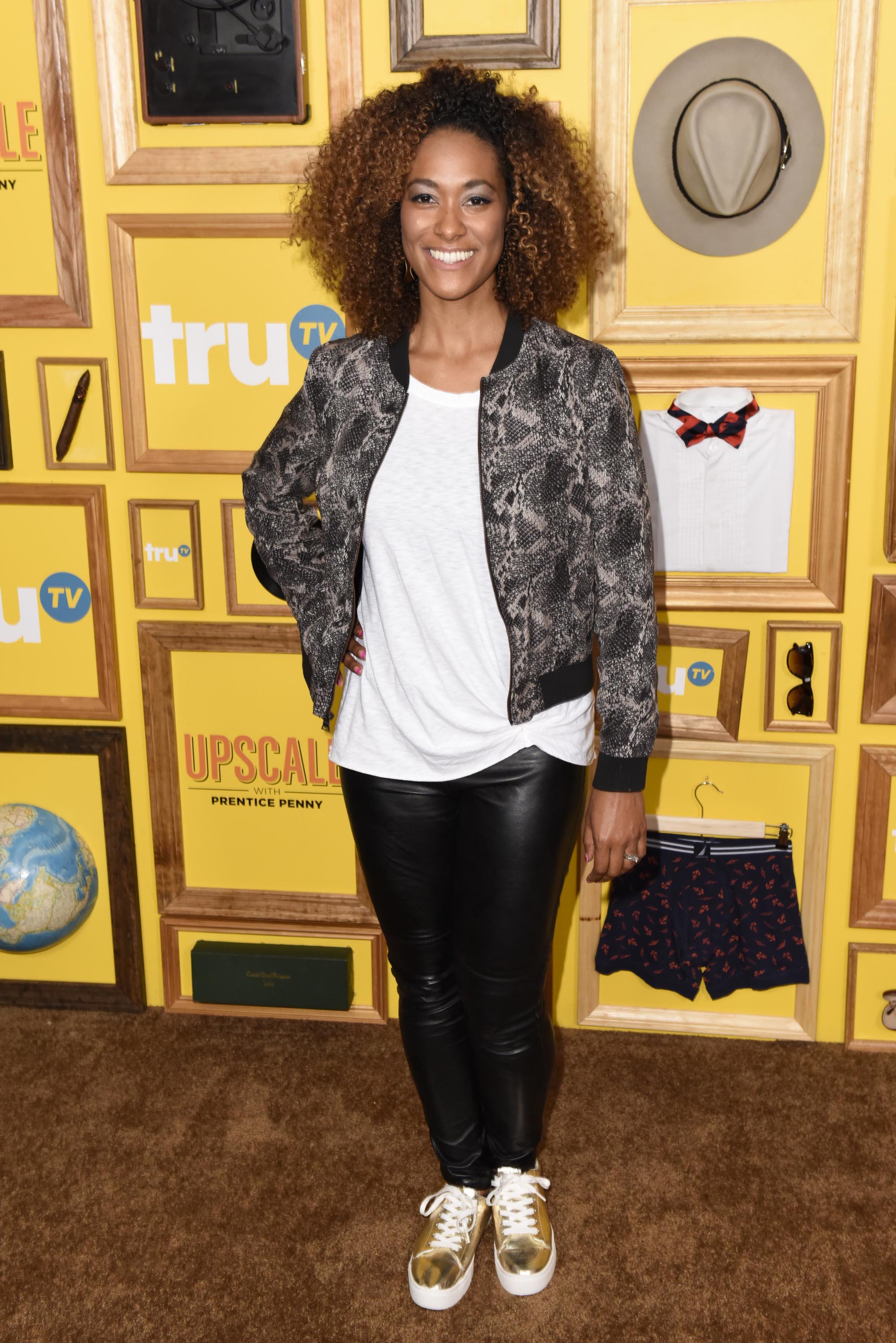 Abbi Crutchfield attends the premiere of TruTv’s Upscale with Prentice Penny